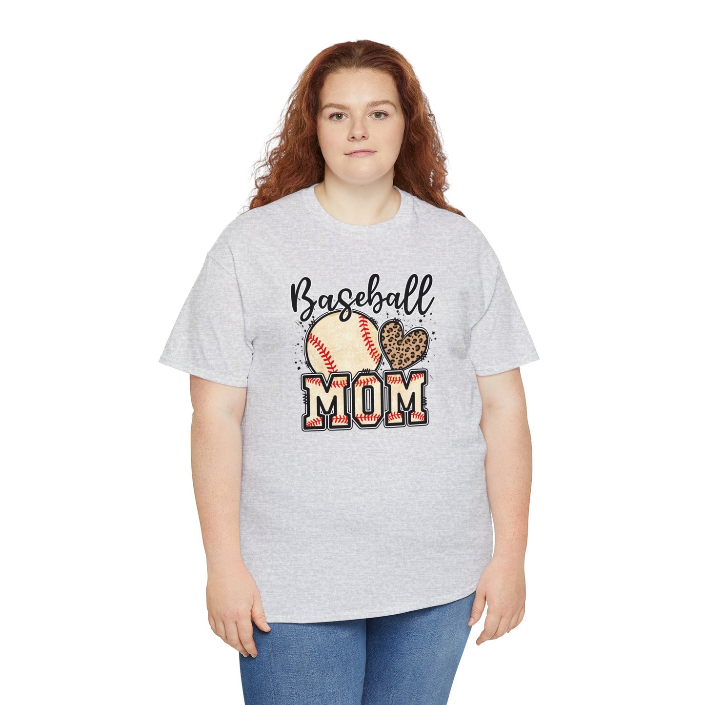 Baseball MOM shirt Unisex Heavy Cotton Tee