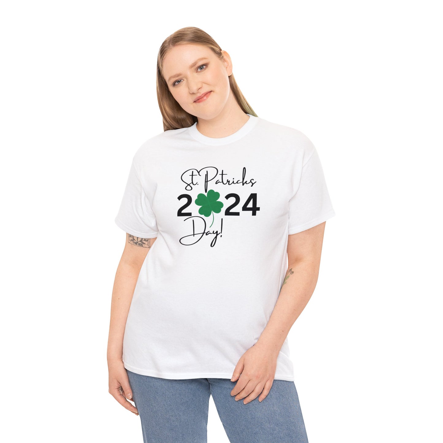St Patricks Day 2024 Unisex Heavy Cotton Tee