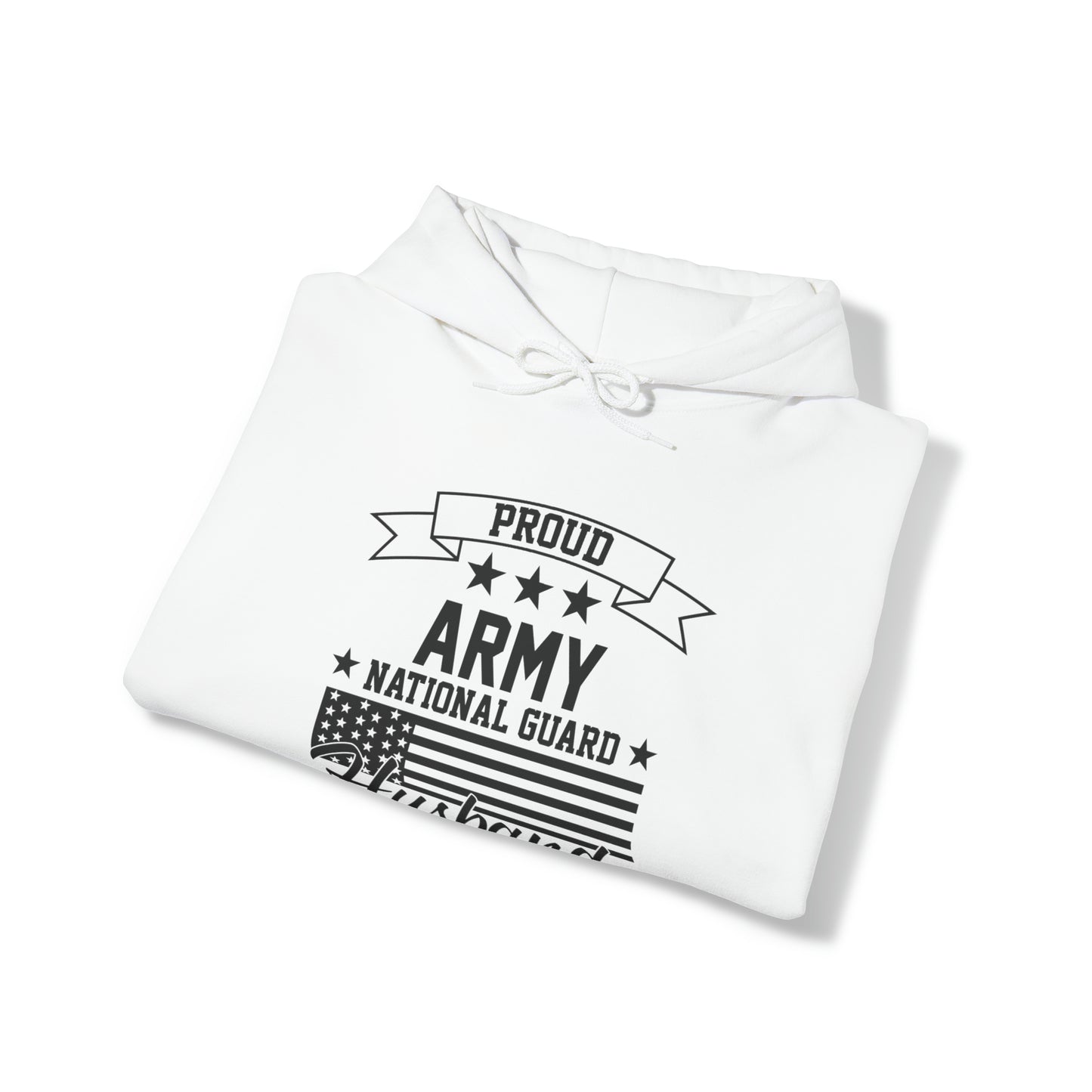 Proud Army National Guard Husband Unisex Heavy Blend™ Hooded Sweatshirt