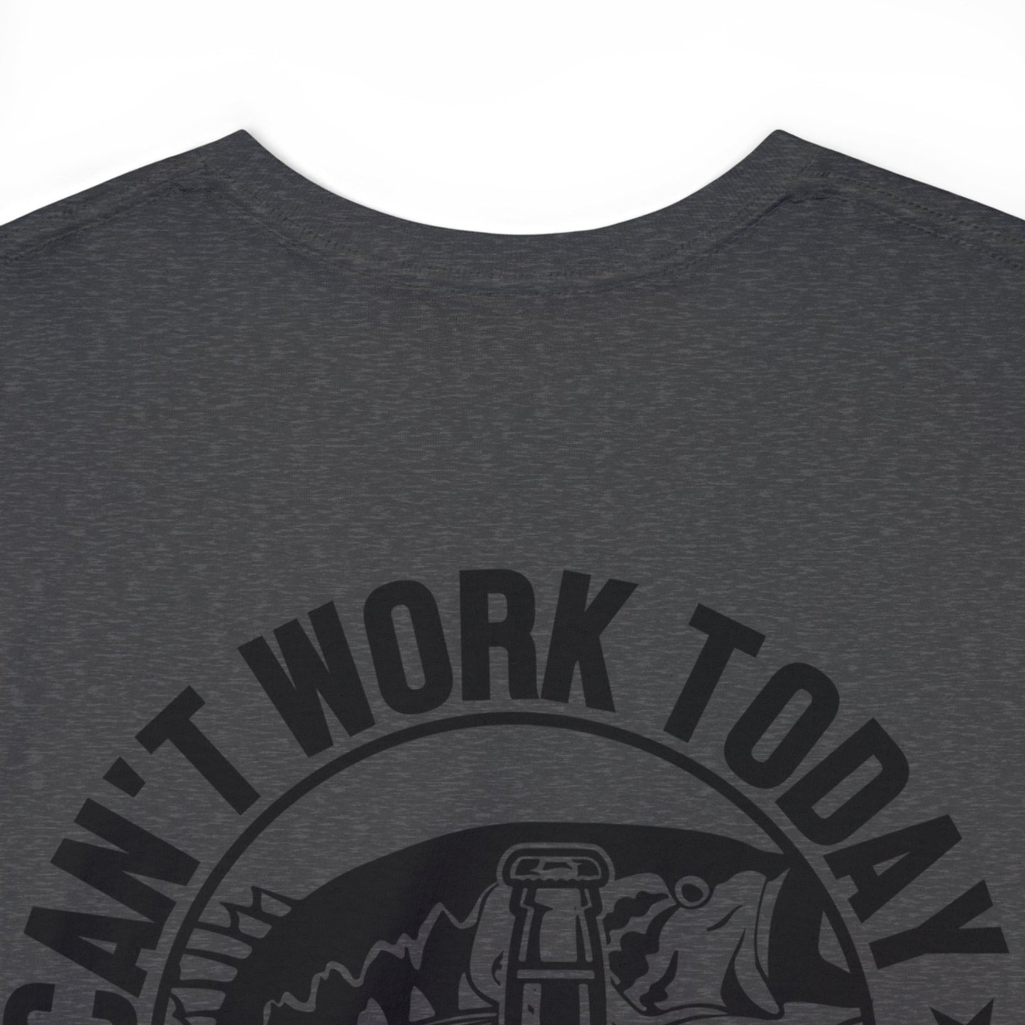 Cant Work Today My Arm Is In A Cast Unisex Heavy Cotton Tee