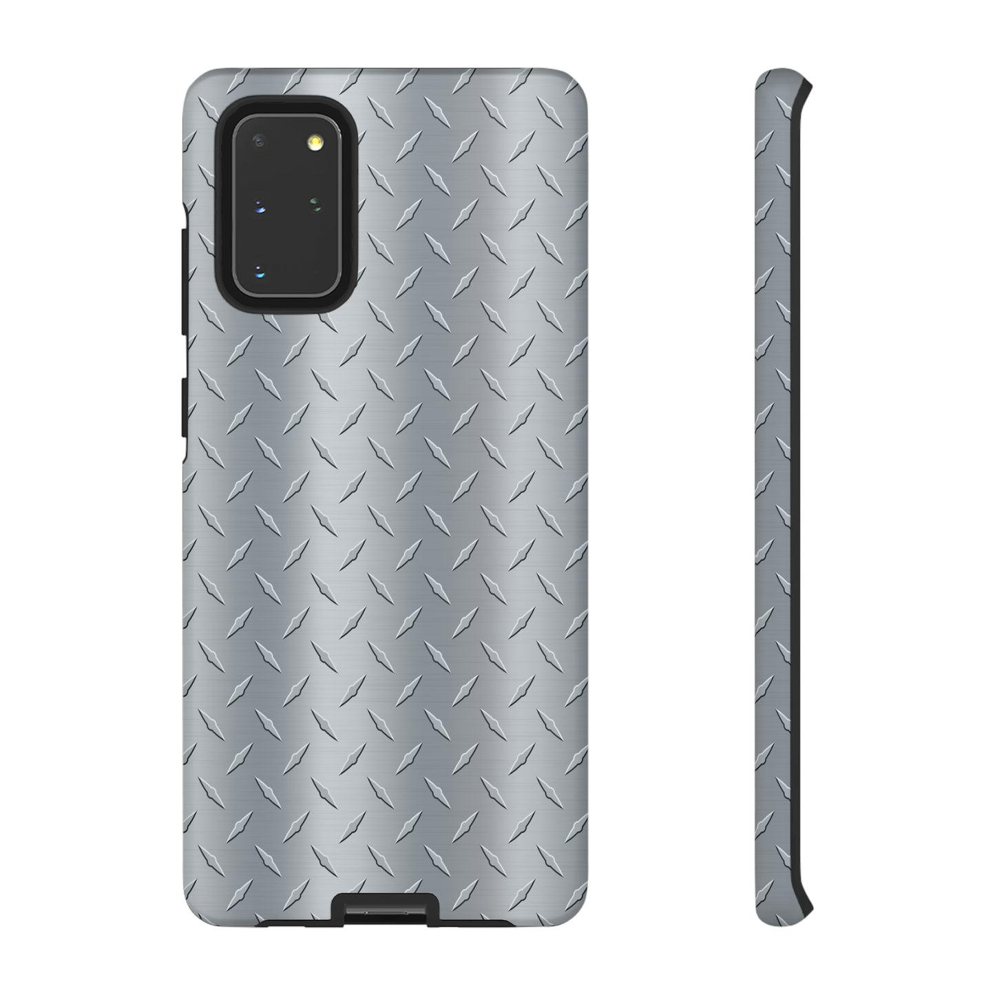 Diamond Plate Inspired Tough Phone Cases