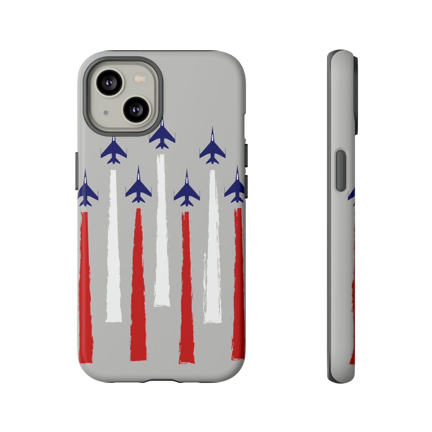Red, White, & Blue US Jets Tough Phone Cases