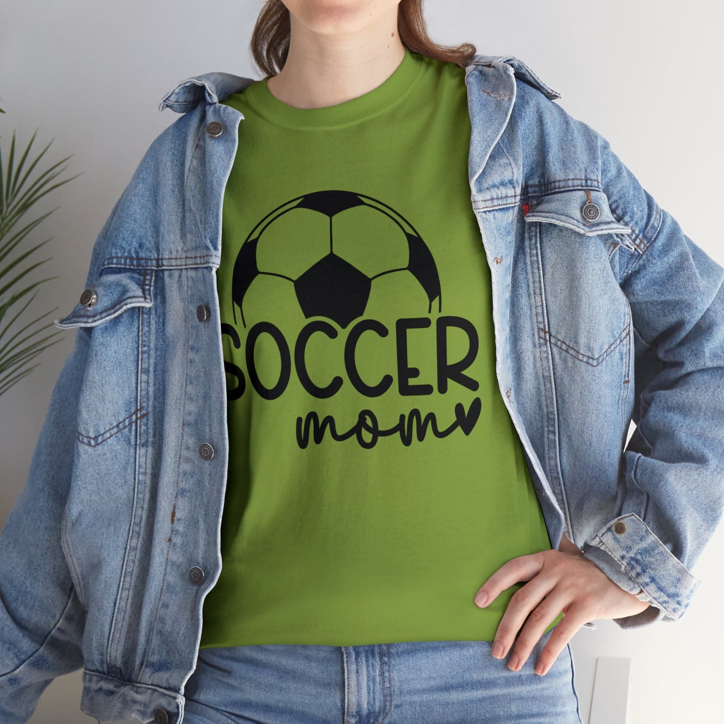 Soccer MOM Unisex Heavy Cotton Tee