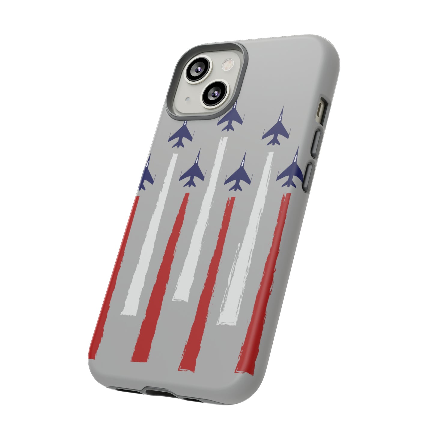 Red, White, & Blue US Jets Tough Phone Cases