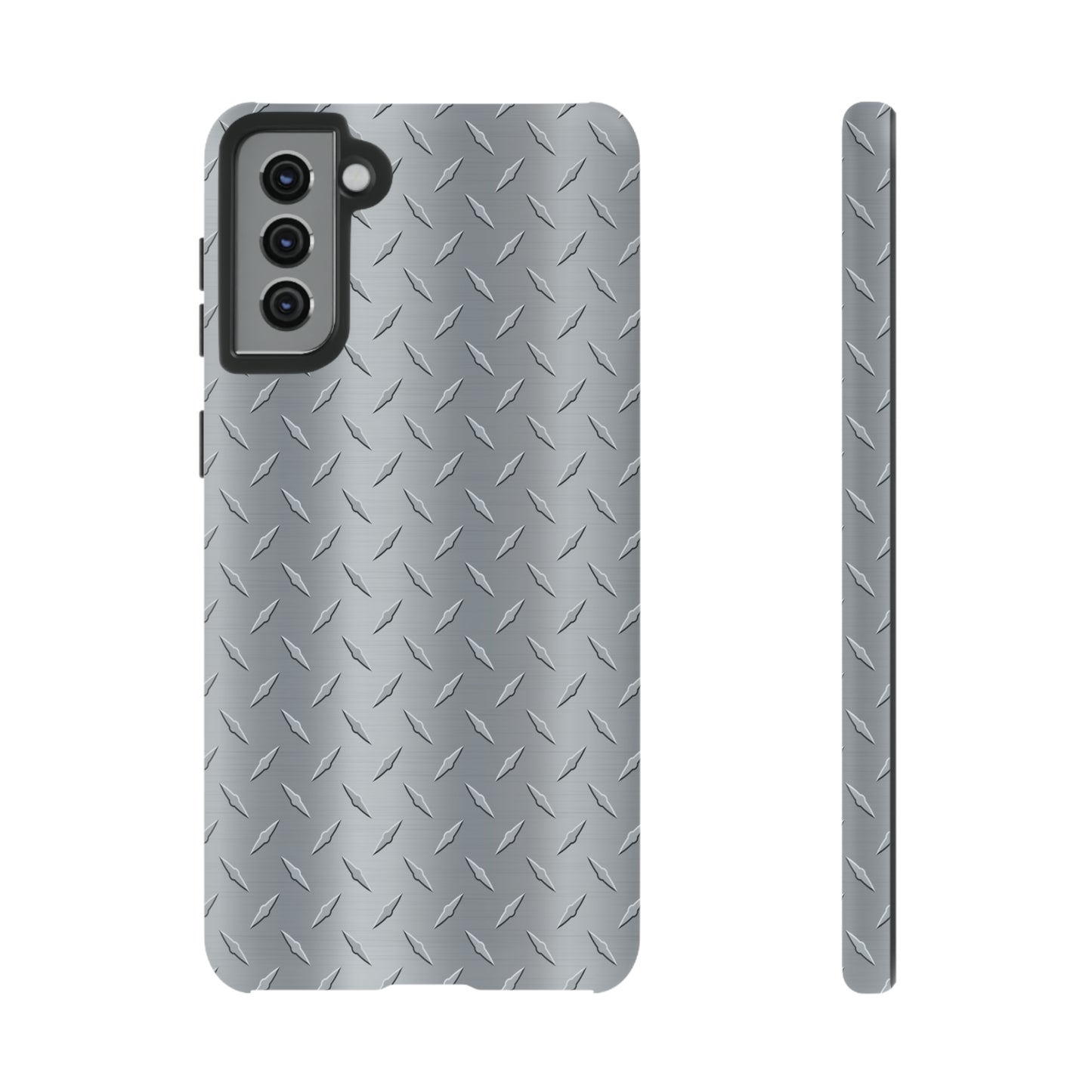 Diamond Plate Inspired Tough Phone Cases