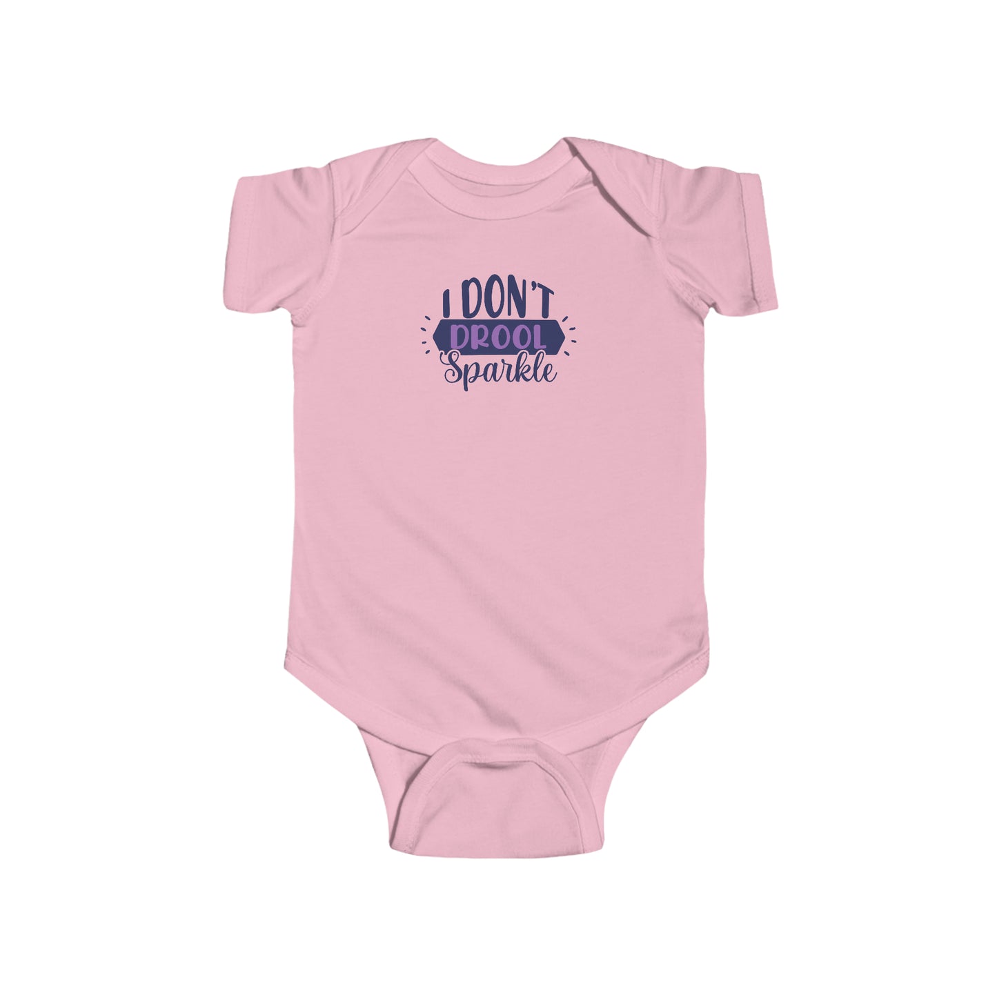I Dont Drool I Sparkle Infant Fine Jersey Bodysuit