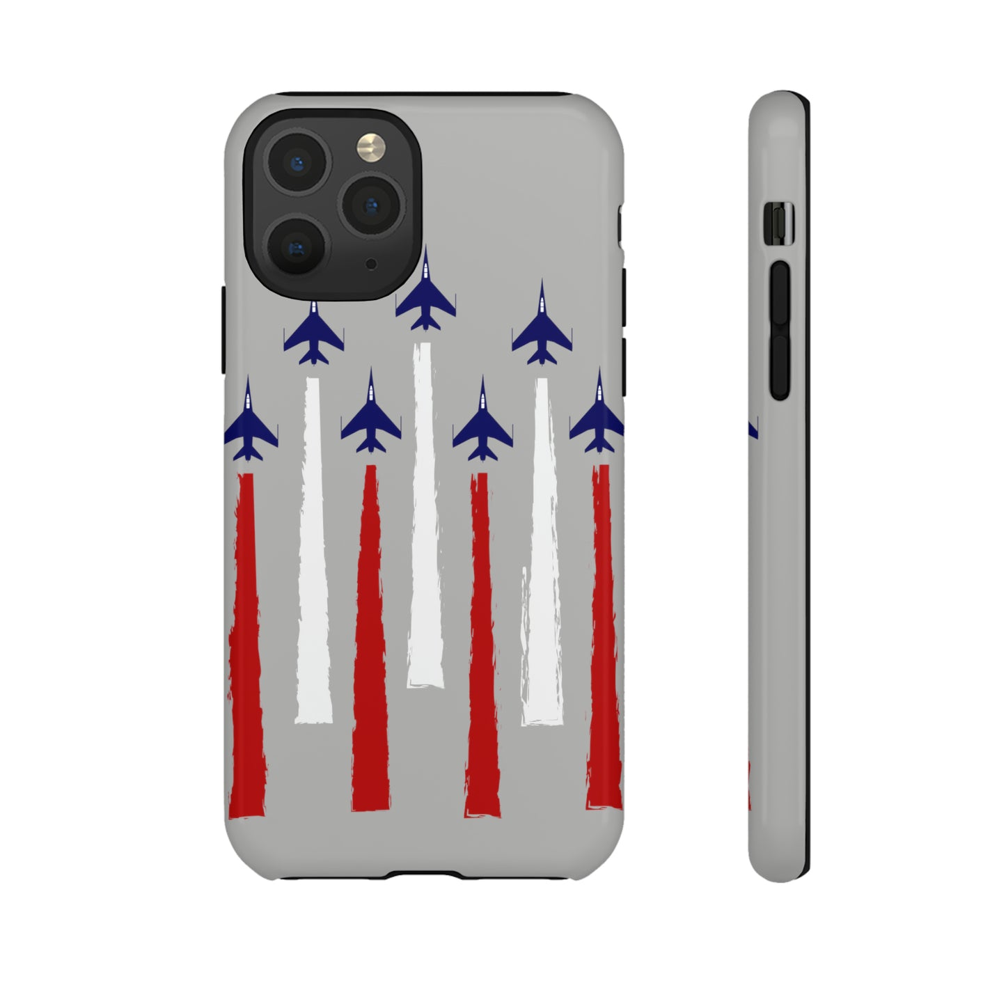 Red, White, & Blue US Jets Tough Phone Cases