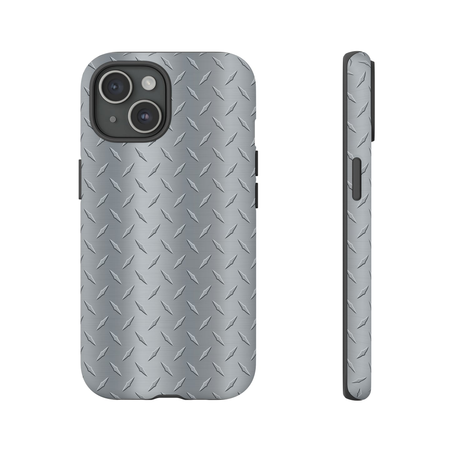 Diamond Plate Inspired Tough Phone Cases