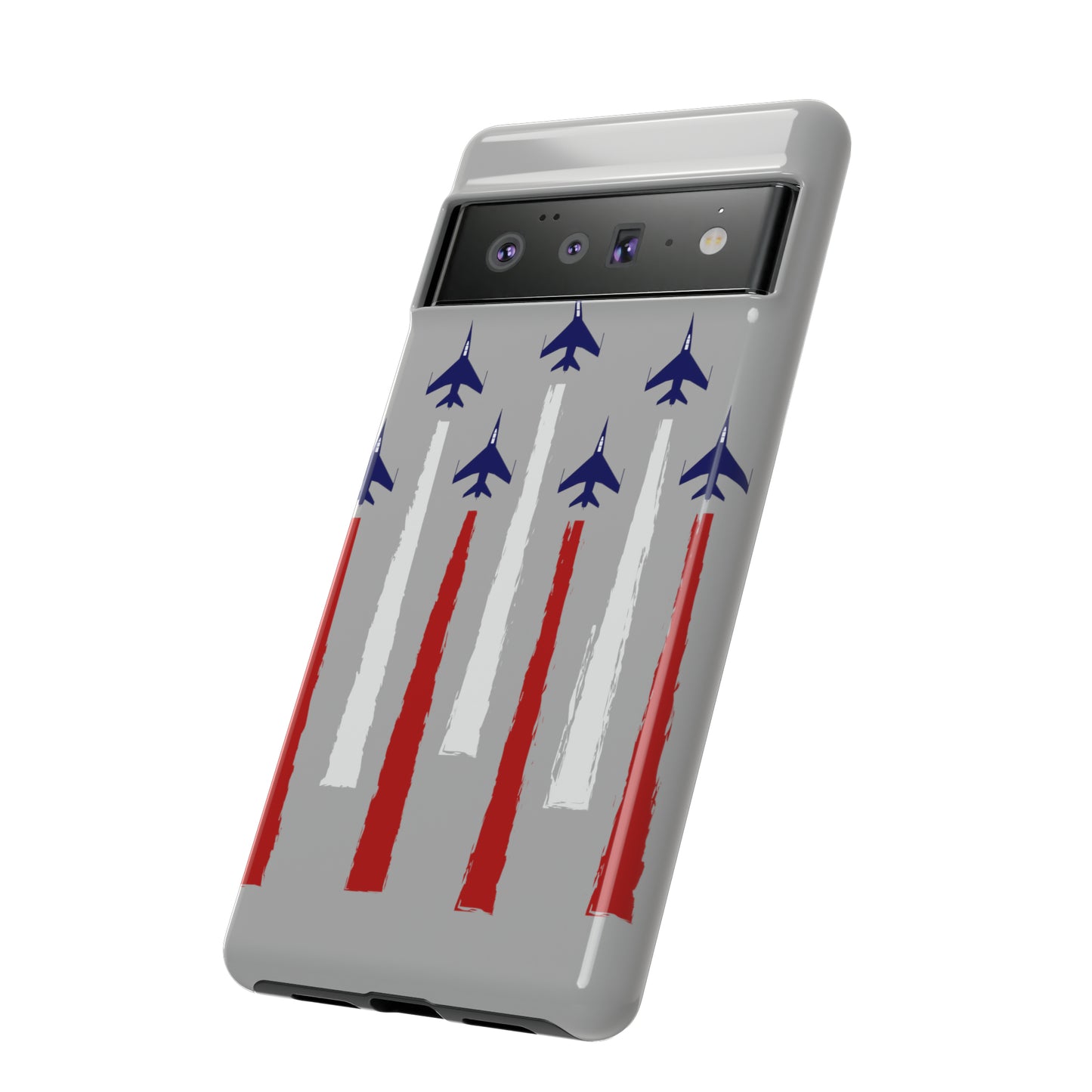 Red, White, & Blue US Jets Tough Phone Cases