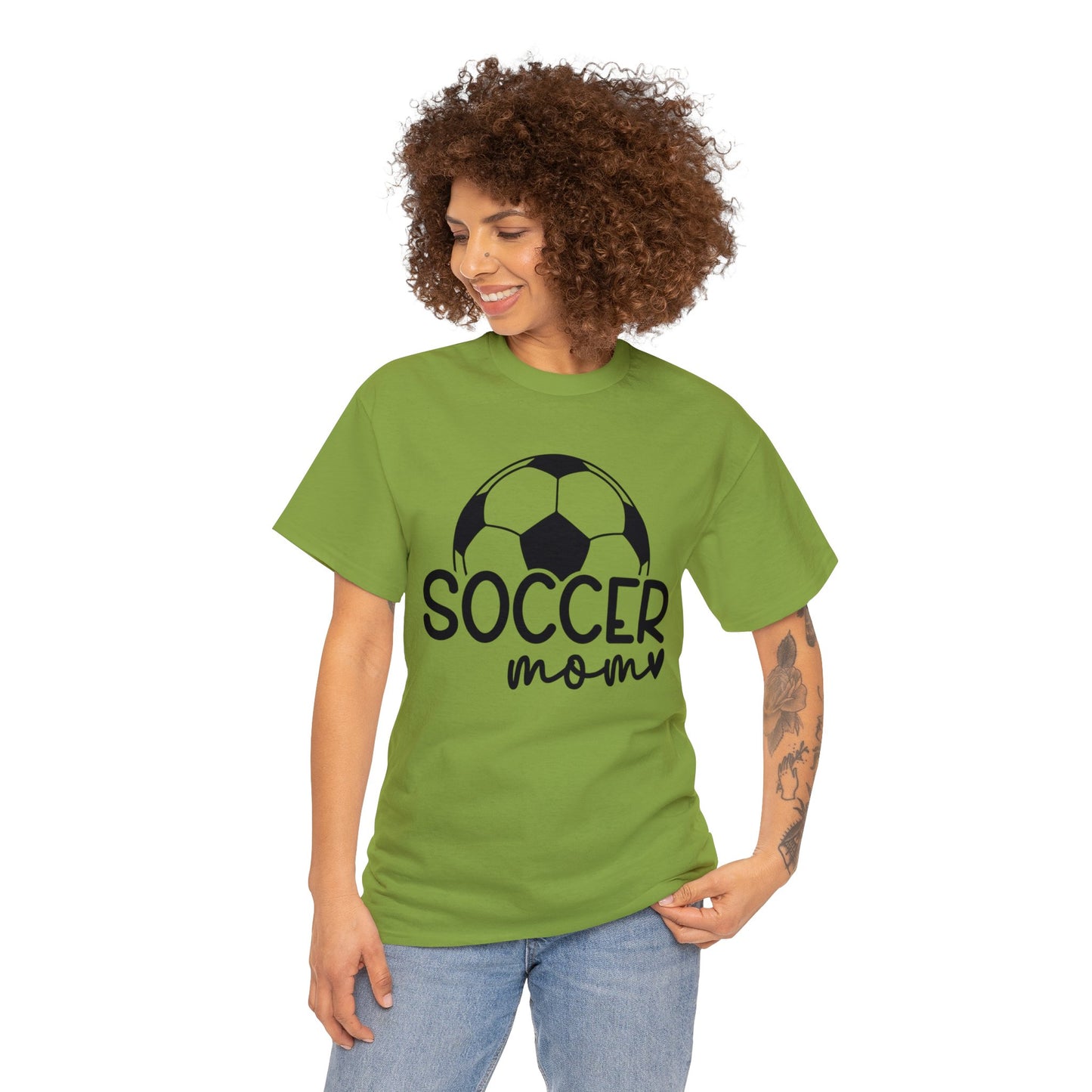 Soccer MOM Unisex Heavy Cotton Tee