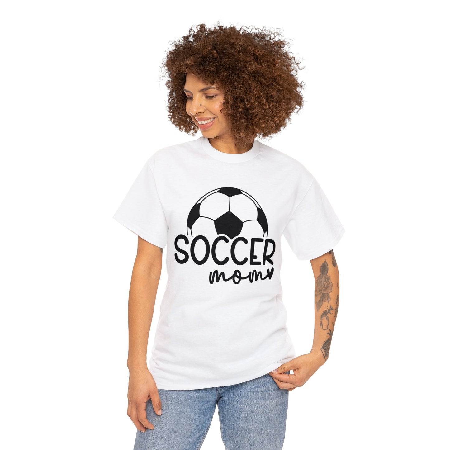Soccer MOM Unisex Heavy Cotton Tee