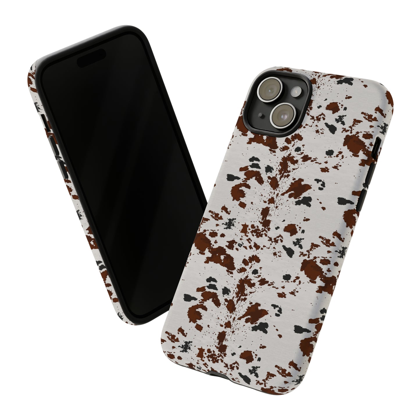 Cowhide Inspired Tough Phone Cases
