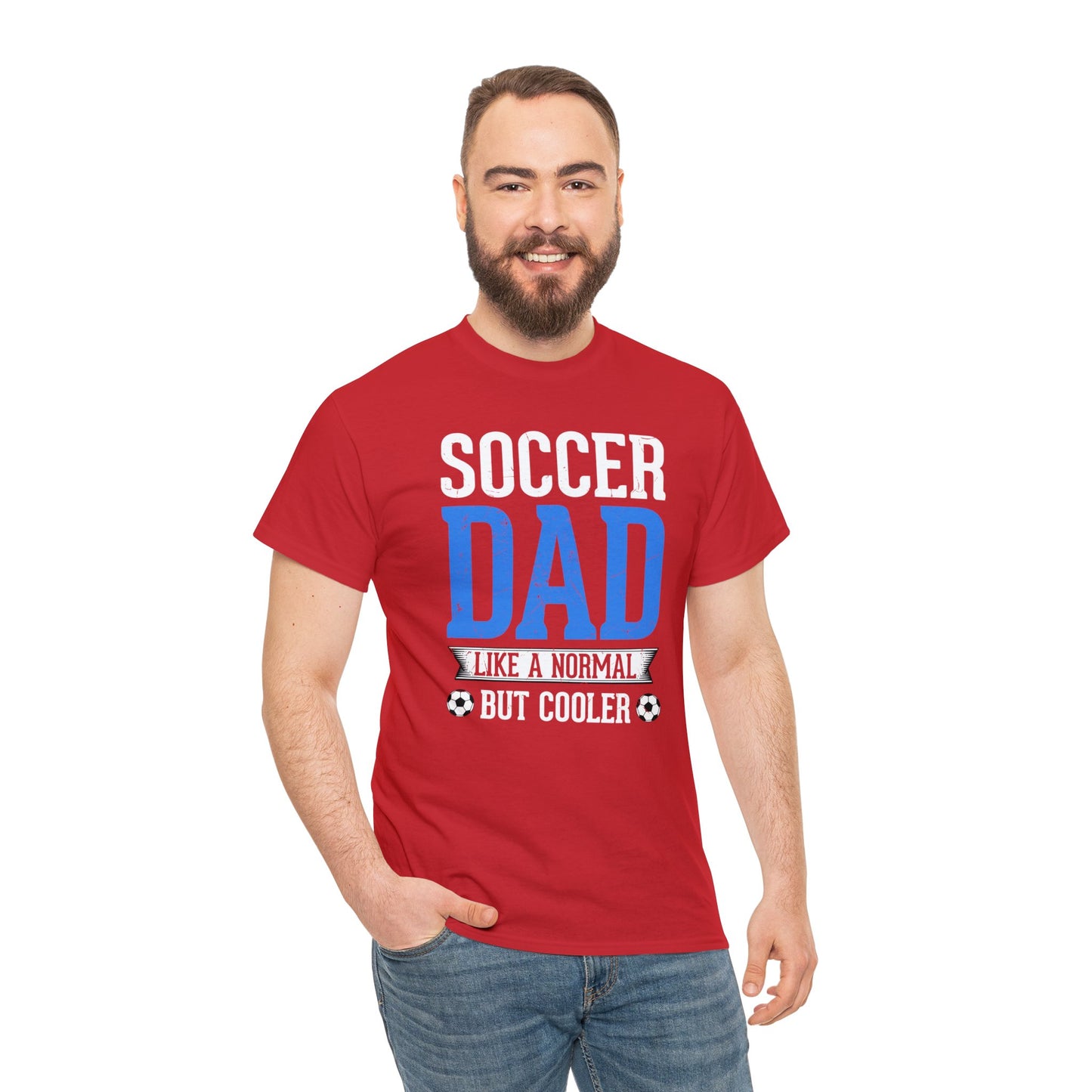 Soccer Dad Unisex Heavy Cotton Tee