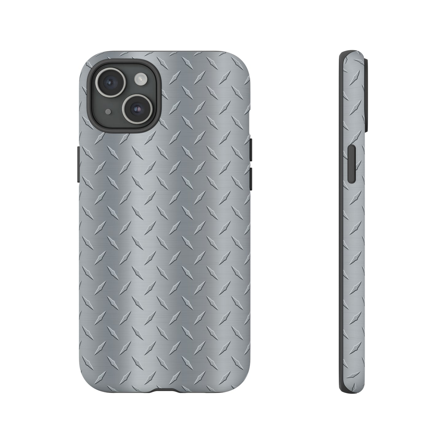 Diamond Plate Inspired Tough Phone Cases