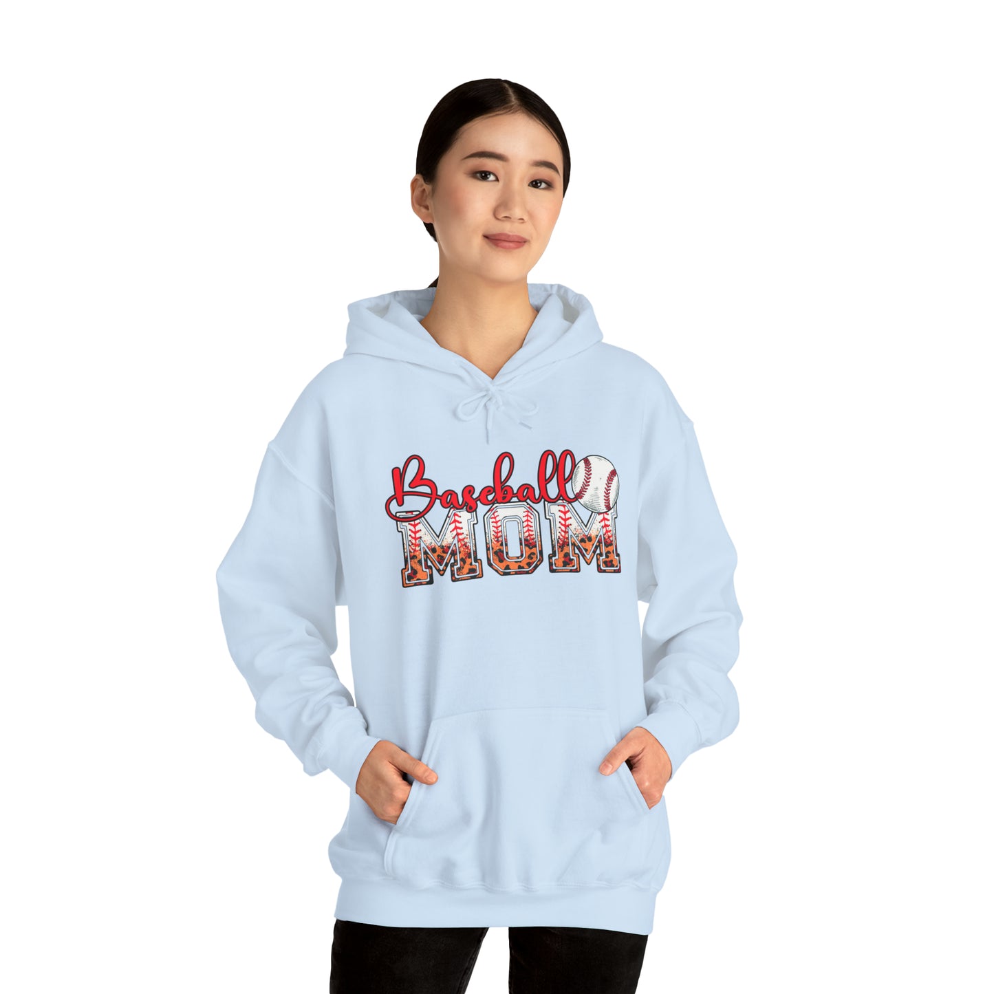 Baseball Mom Unisex Heavy Blend™ Hooded Sweatshirt