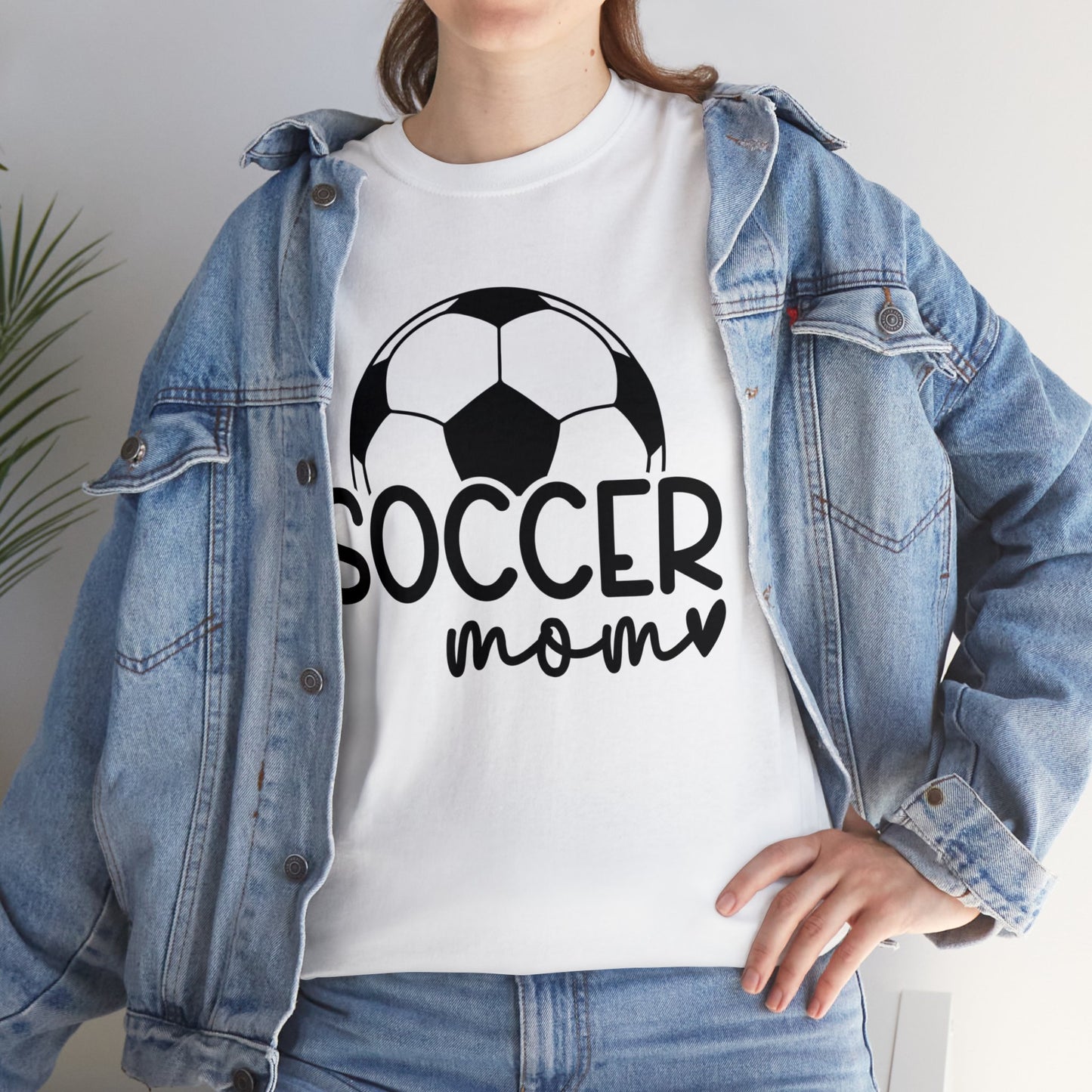 Soccer MOM Unisex Heavy Cotton Tee