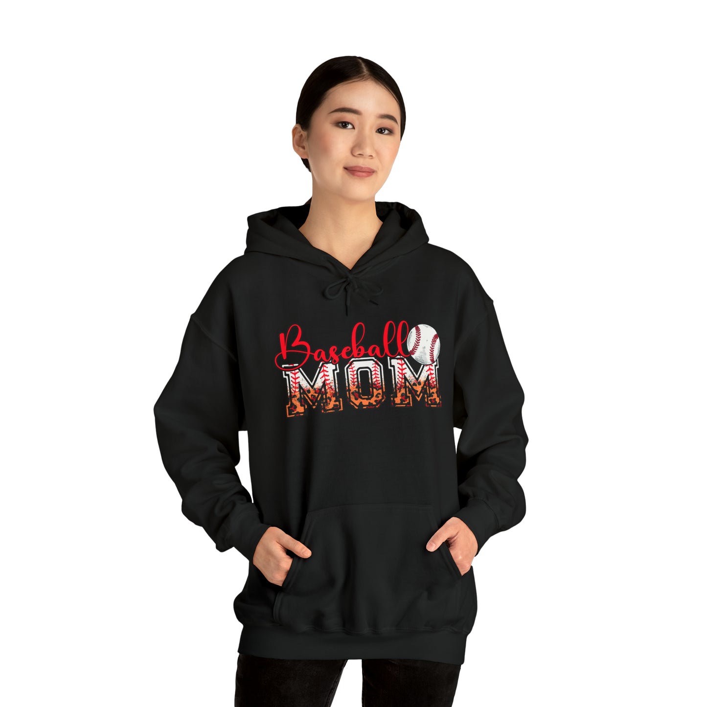 Baseball Mom Unisex Heavy Blend™ Hooded Sweatshirt