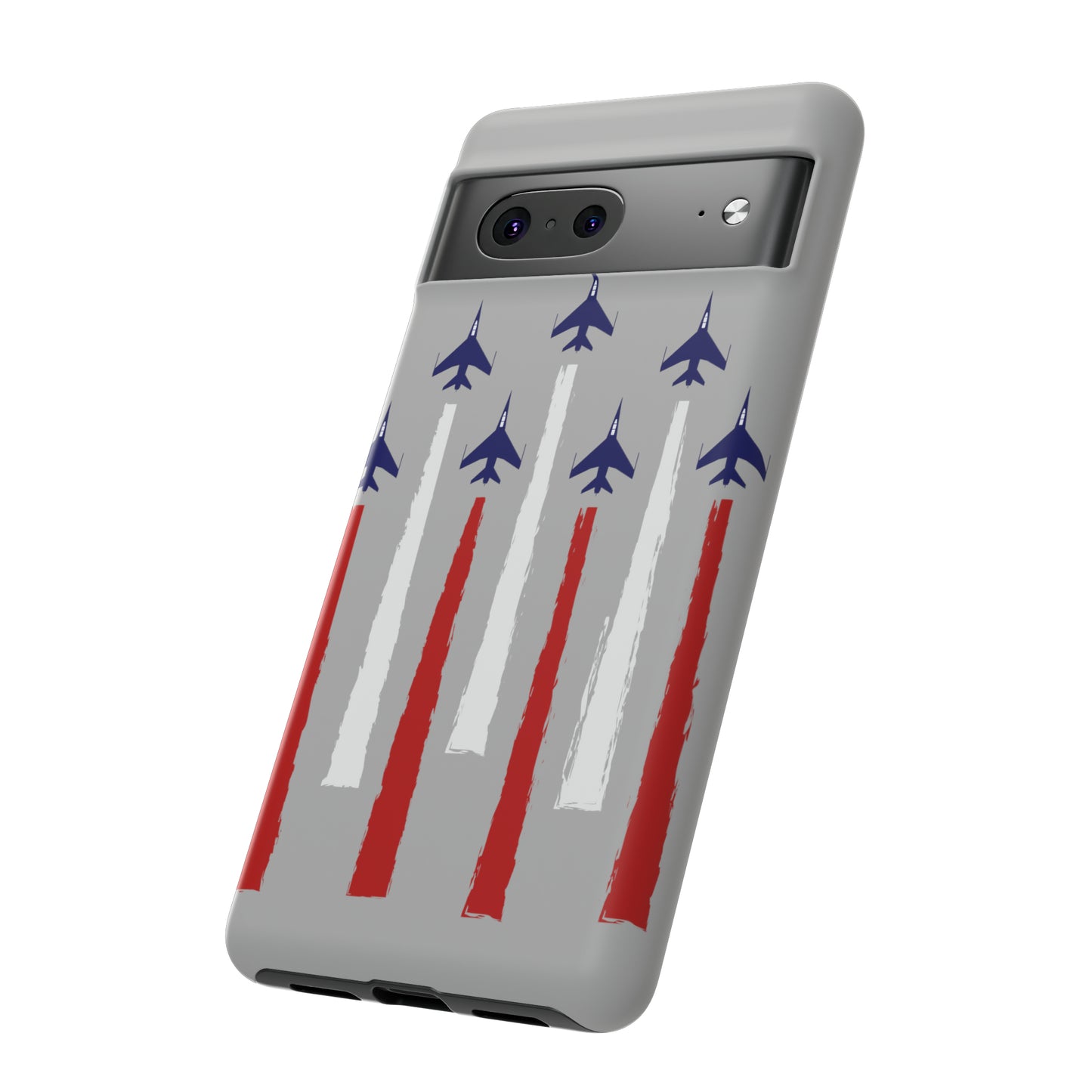 Red, White, & Blue US Jets Tough Phone Cases