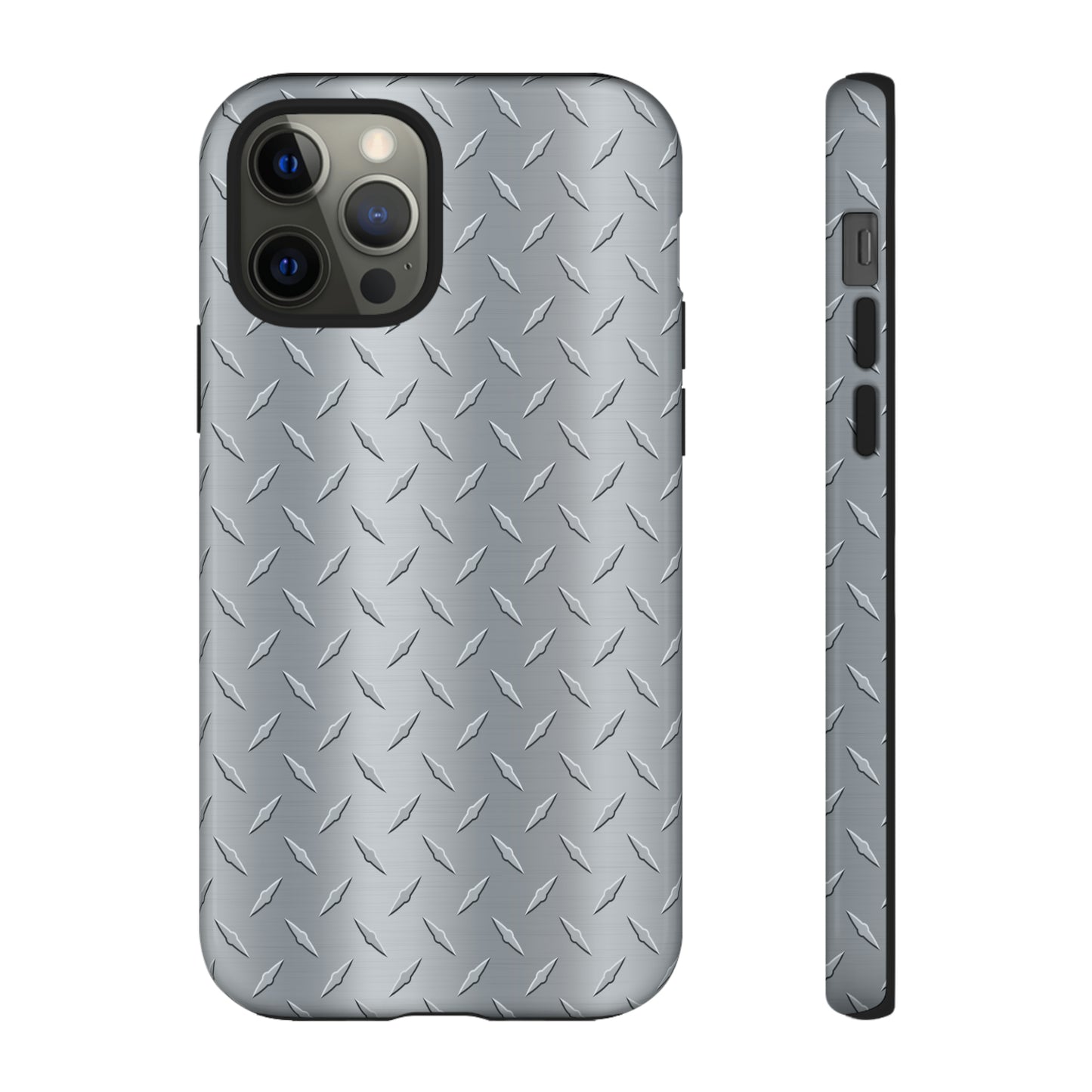 Diamond Plate Inspired Tough Phone Cases