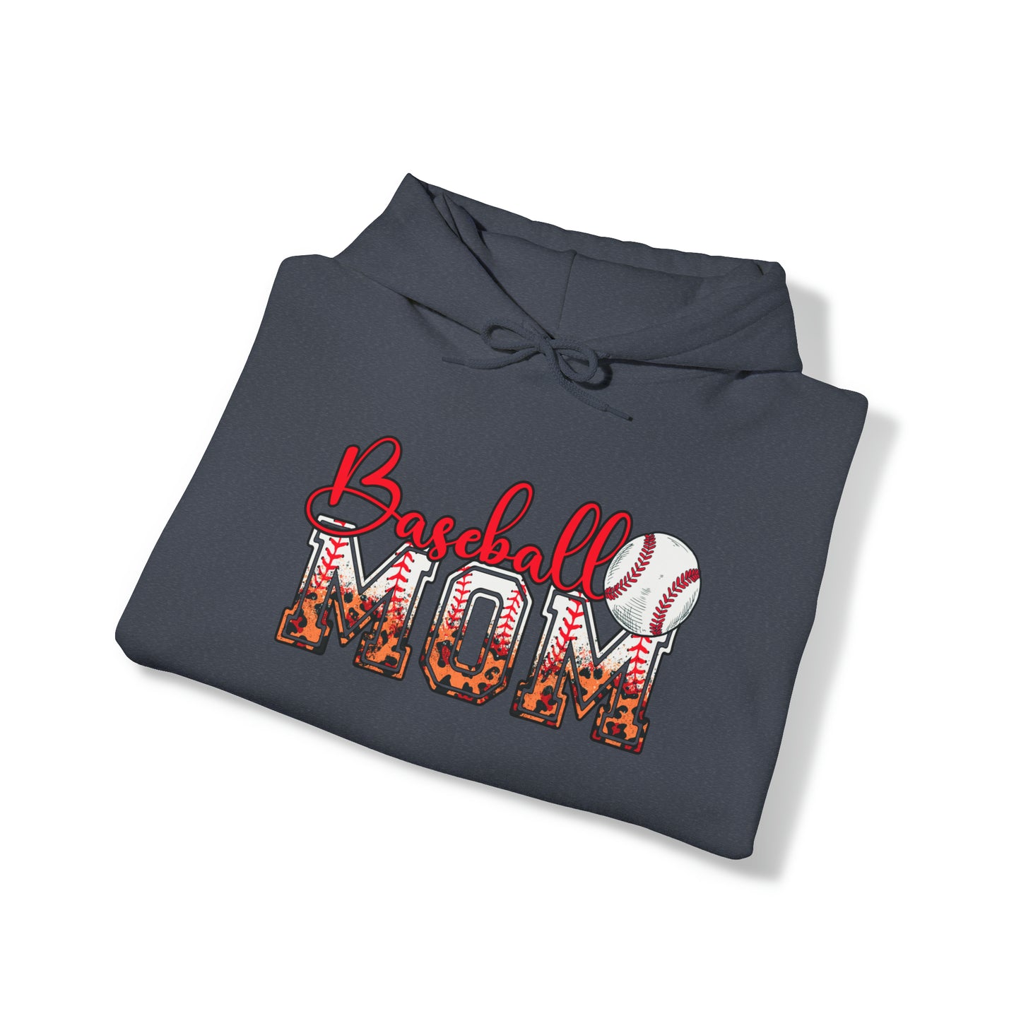 Baseball Mom Unisex Heavy Blend™ Hooded Sweatshirt