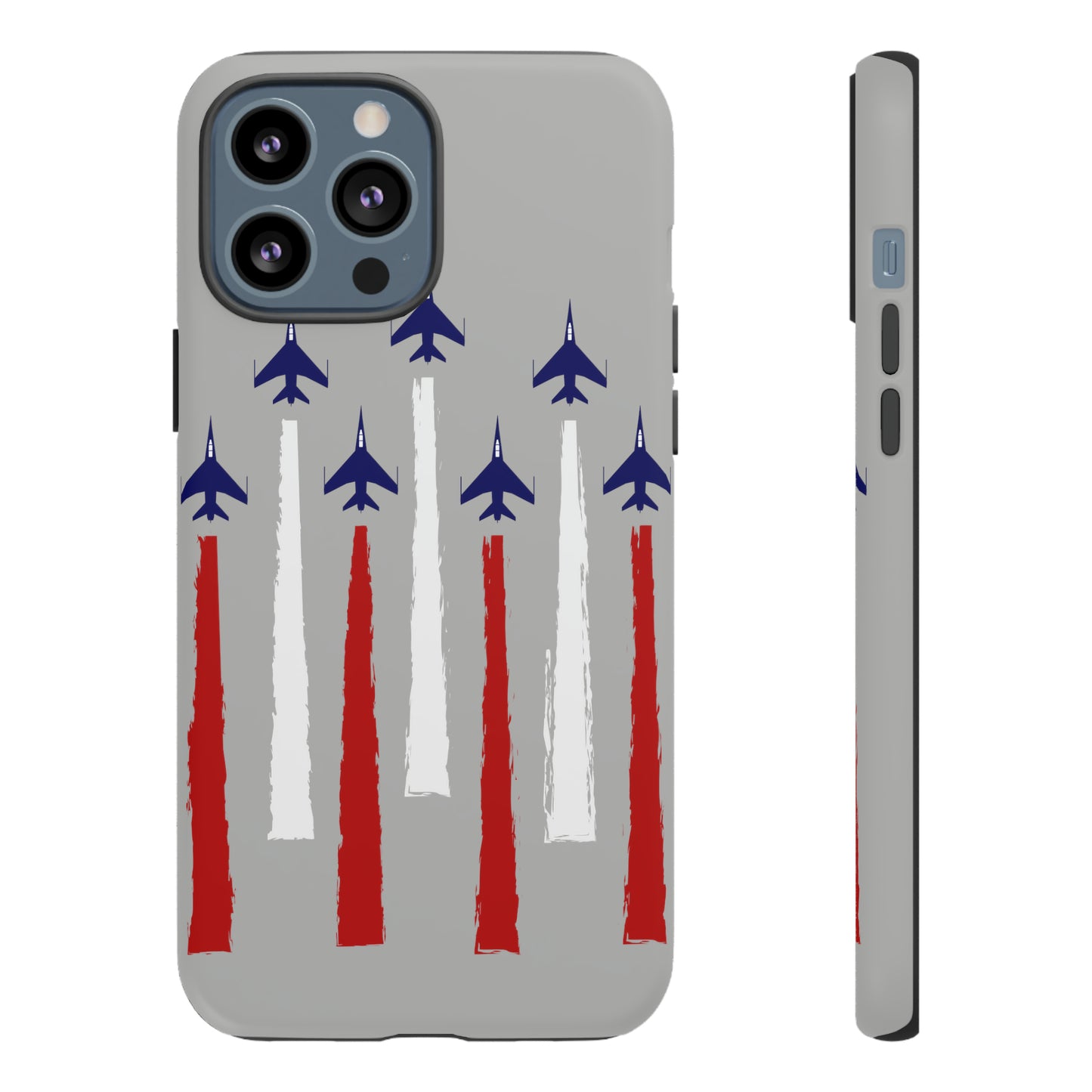 Red, White, & Blue US Jets Tough Phone Cases