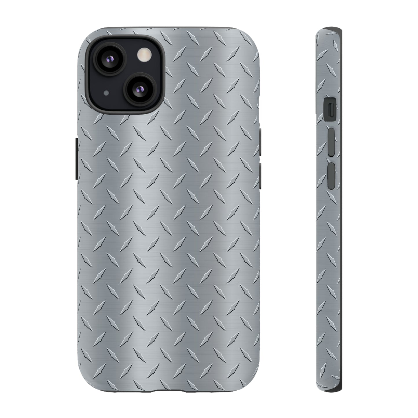 Diamond Plate Inspired Tough Phone Cases