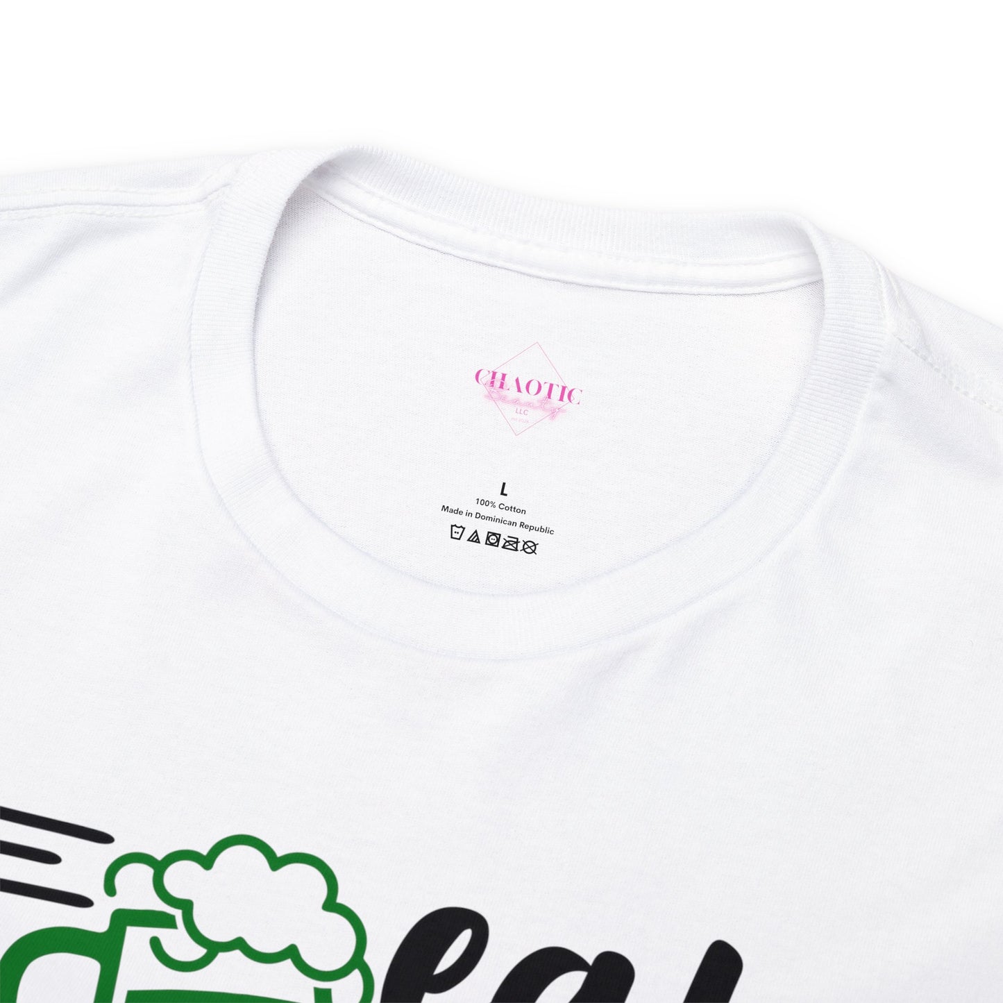 Eat Drink & Be Irish St Patricks Day Unisex Heavy Cotton Tee
