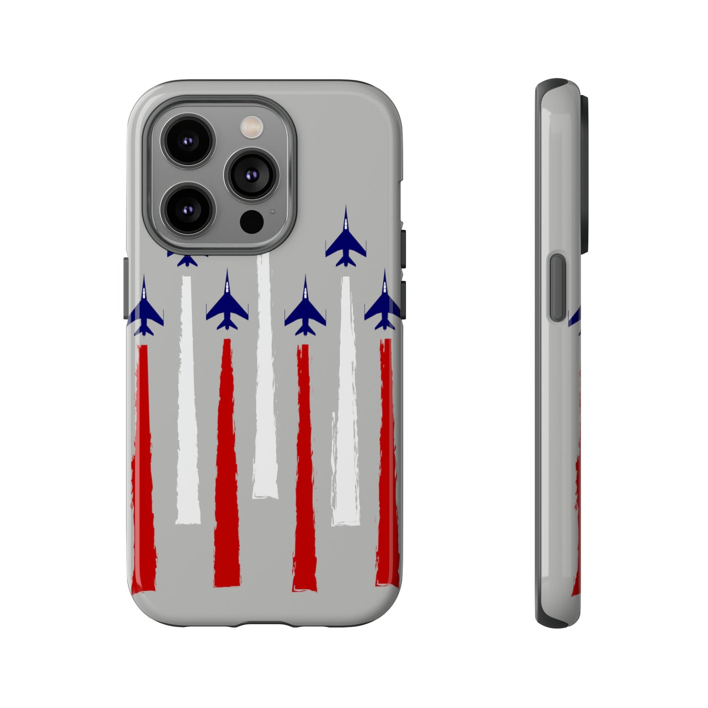 Red, White, & Blue US Jets Tough Phone Cases
