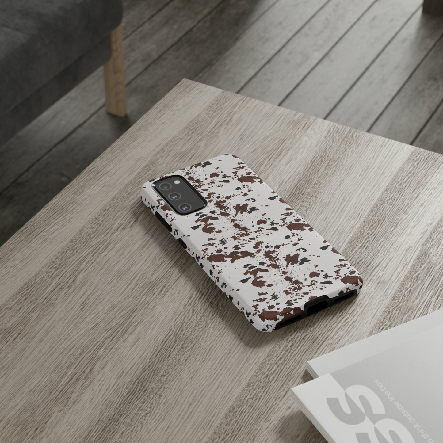 Cowhide Inspired Tough Phone Cases