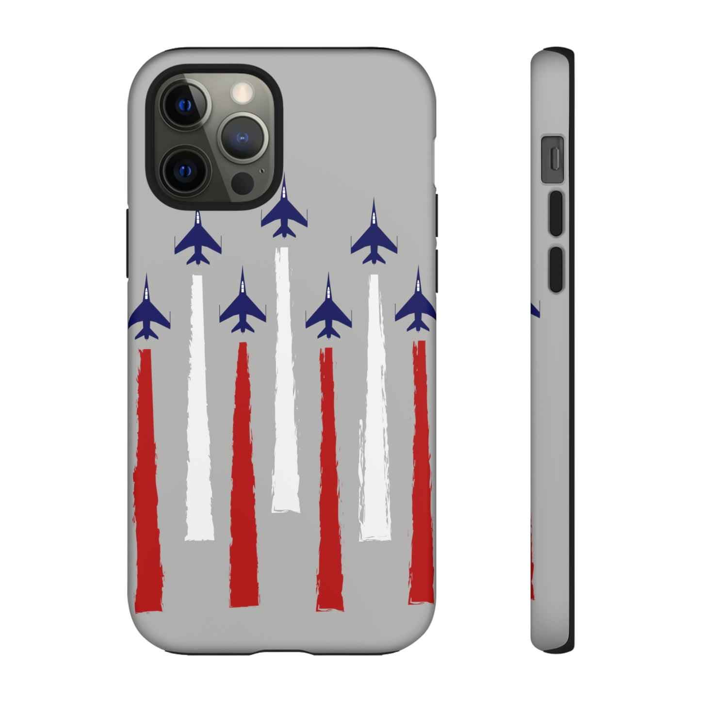 Red, White, & Blue US Jets Tough Phone Cases