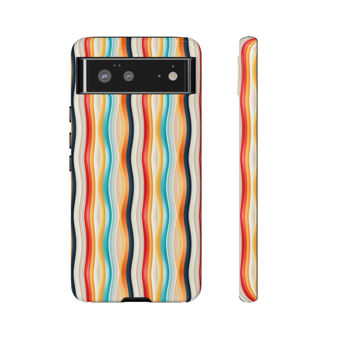 Color Wave Fusion Tough Phone Cases