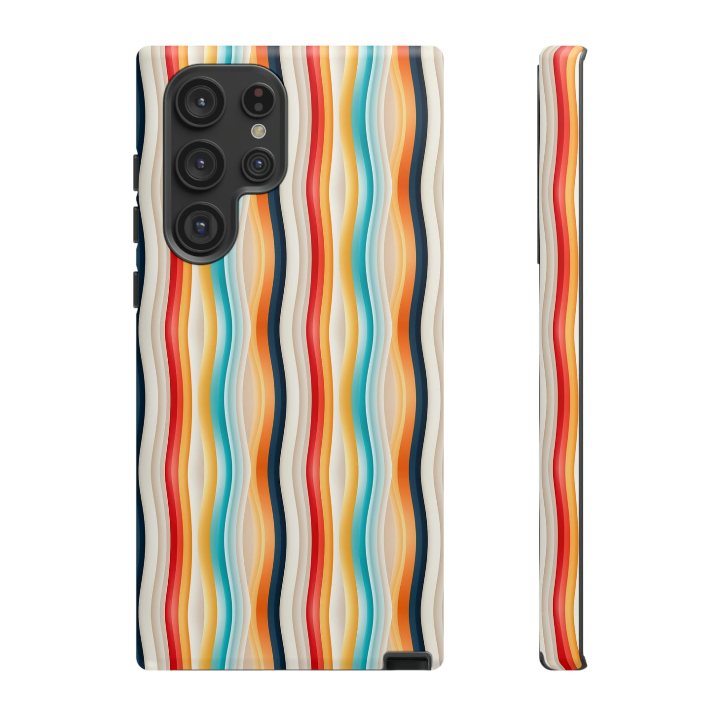 Color Wave Fusion Tough Phone Cases