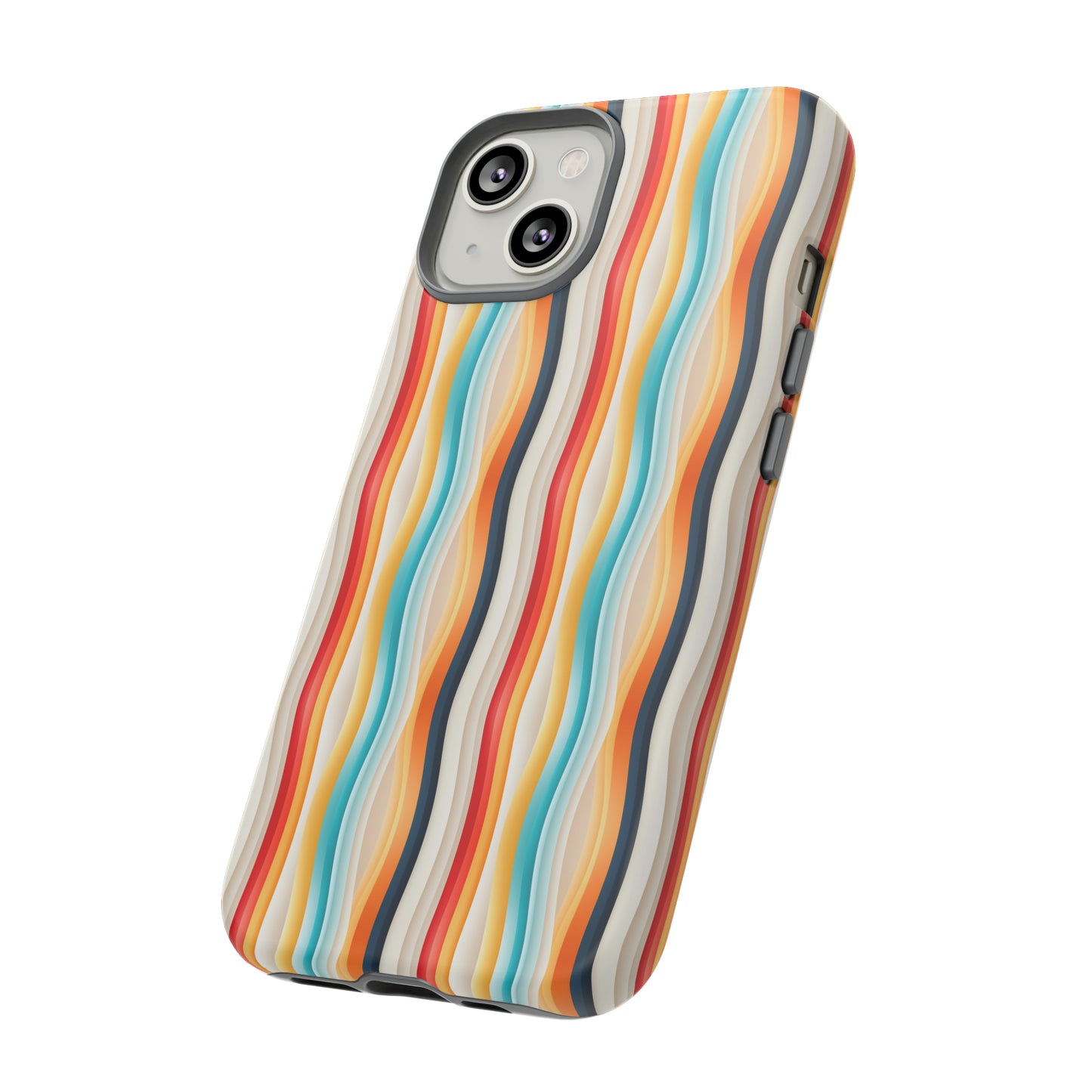 Color Wave Fusion Tough Phone Cases