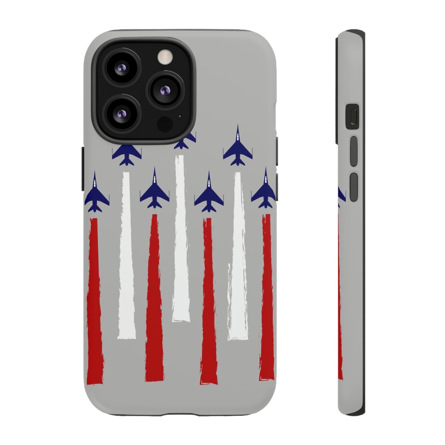 Red, White, & Blue US Jets Tough Phone Cases