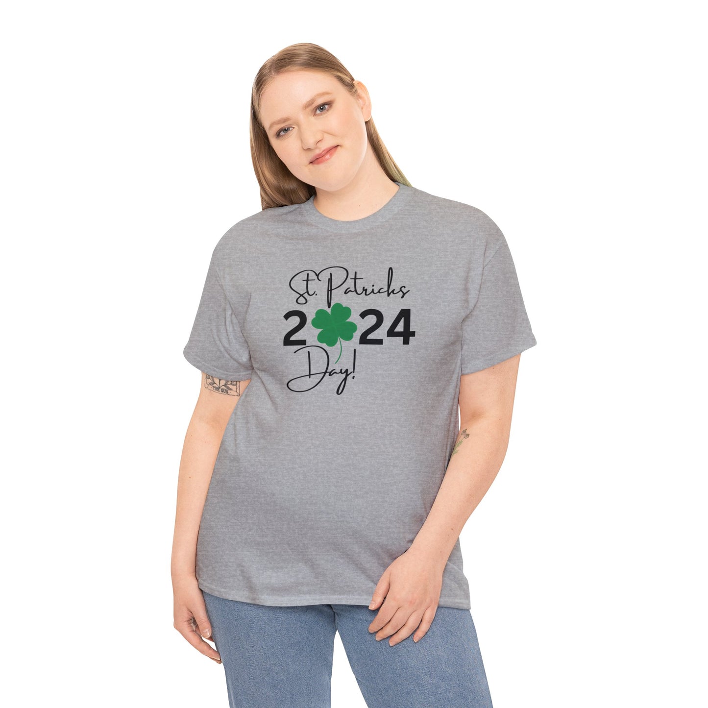 St Patricks Day 2024 Unisex Heavy Cotton Tee