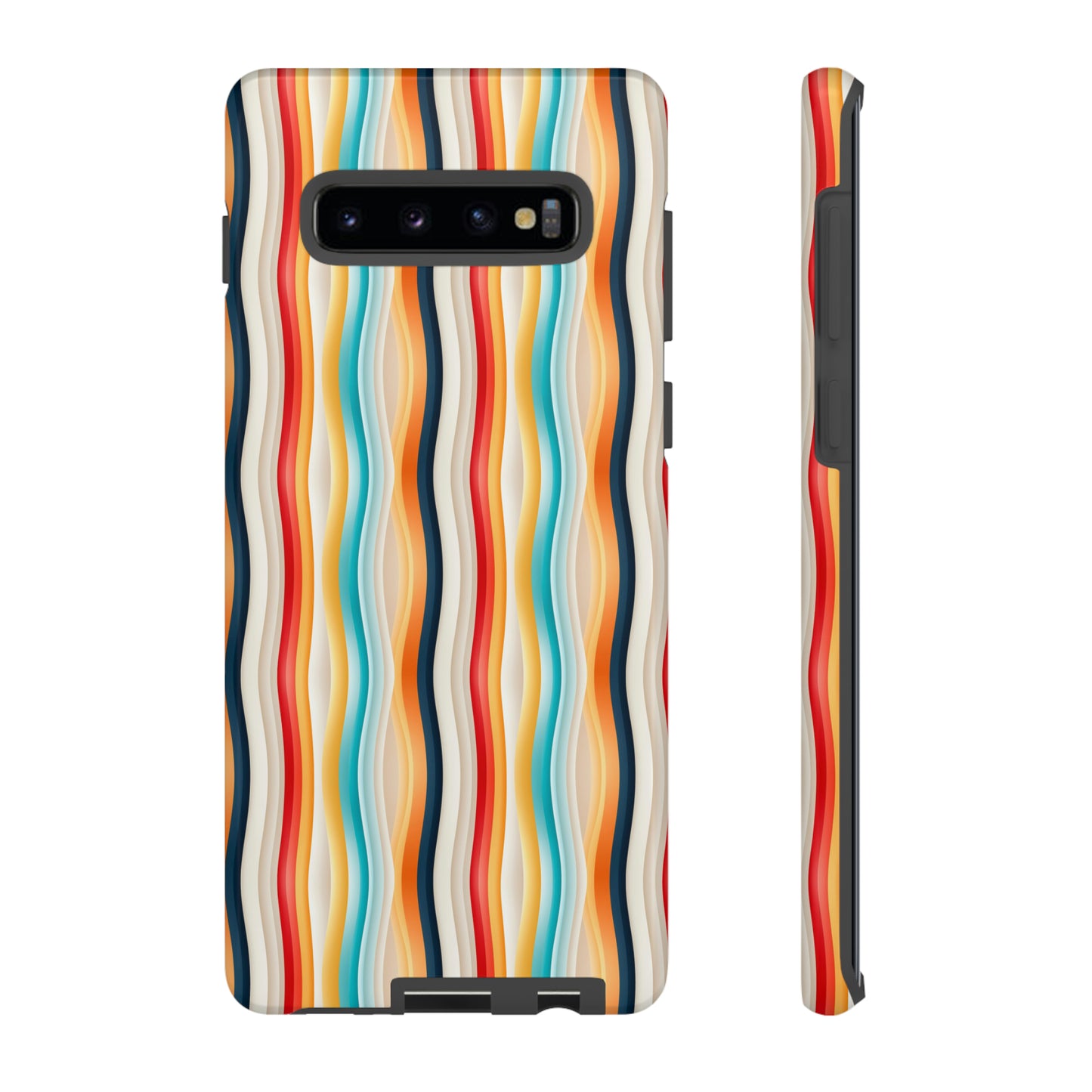 Color Wave Fusion Tough Phone Cases