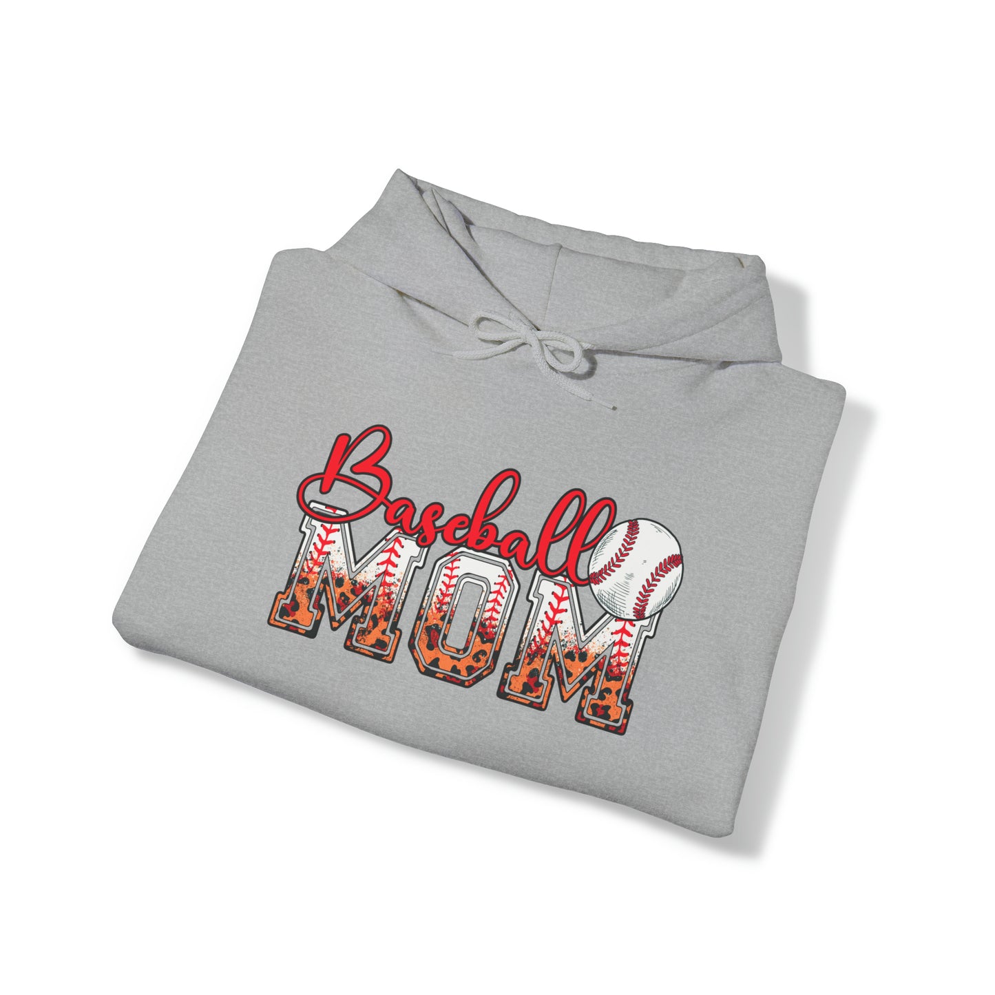 Baseball Mom Unisex Heavy Blend™ Hooded Sweatshirt