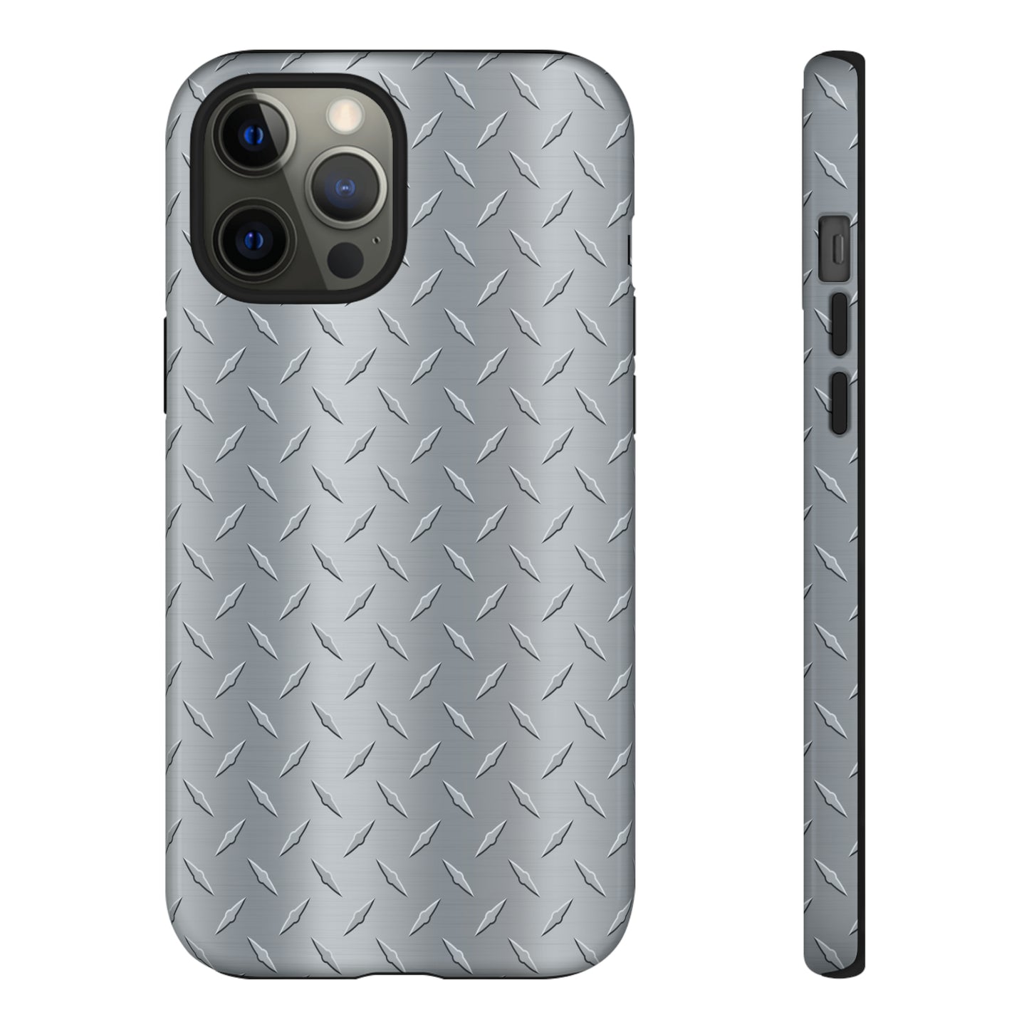 Diamond Plate Inspired Tough Phone Cases
