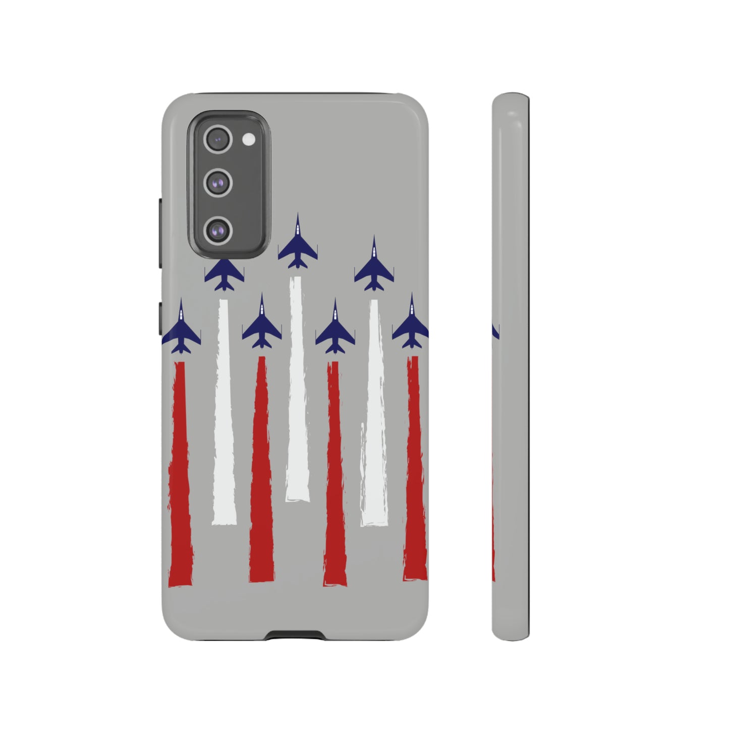 Red, White, & Blue US Jets Tough Phone Cases