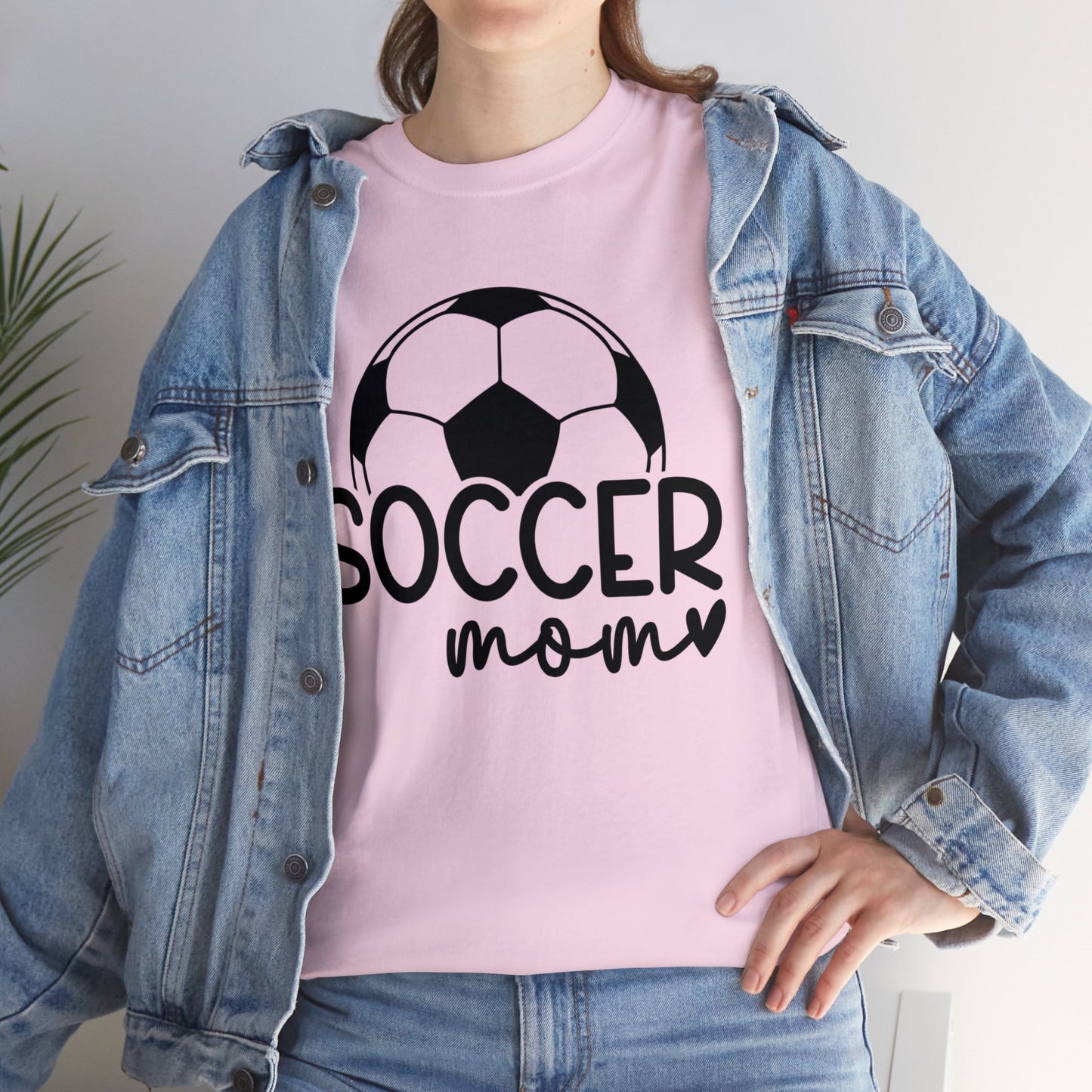 Soccer MOM Unisex Heavy Cotton Tee
