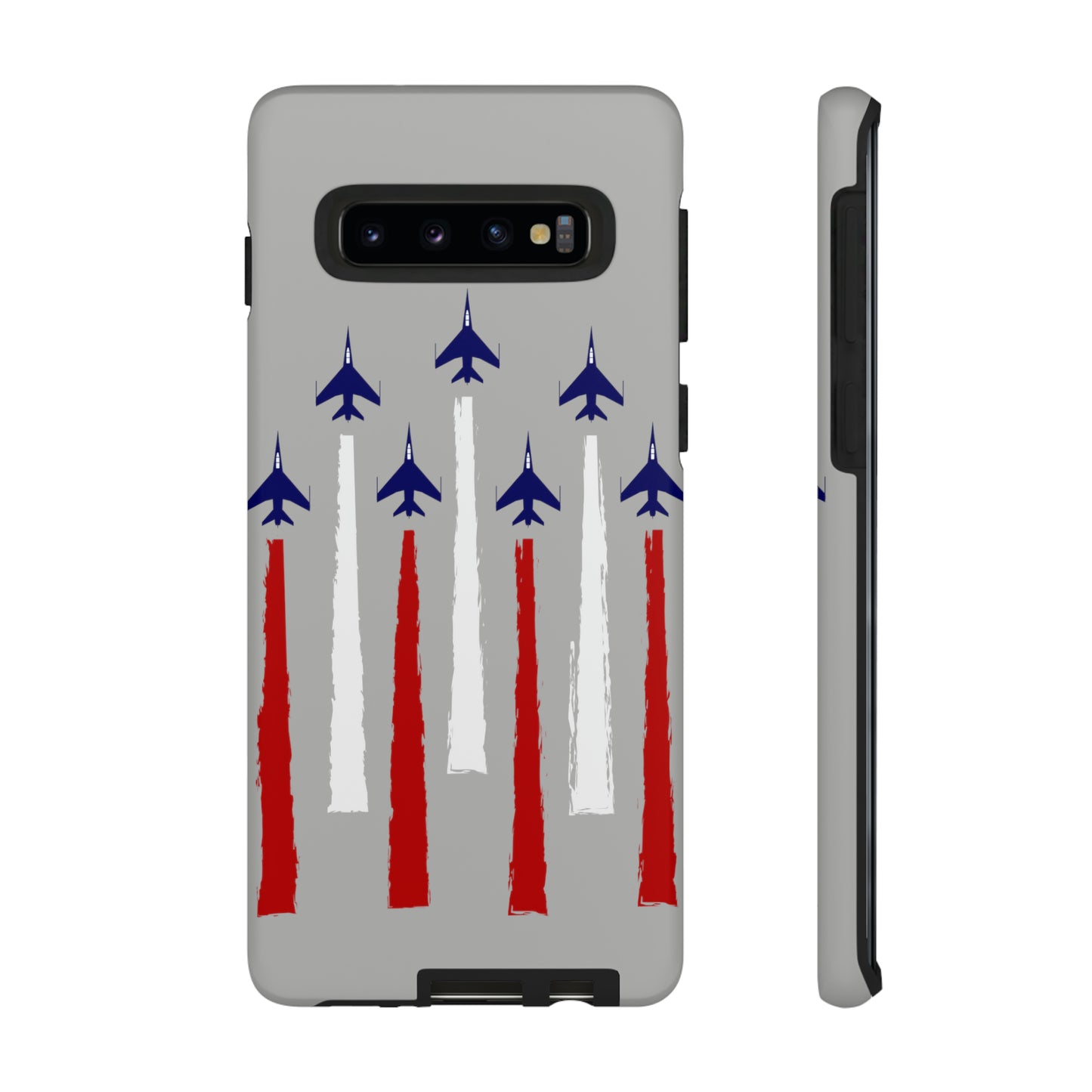 Red, White, & Blue US Jets Tough Phone Cases