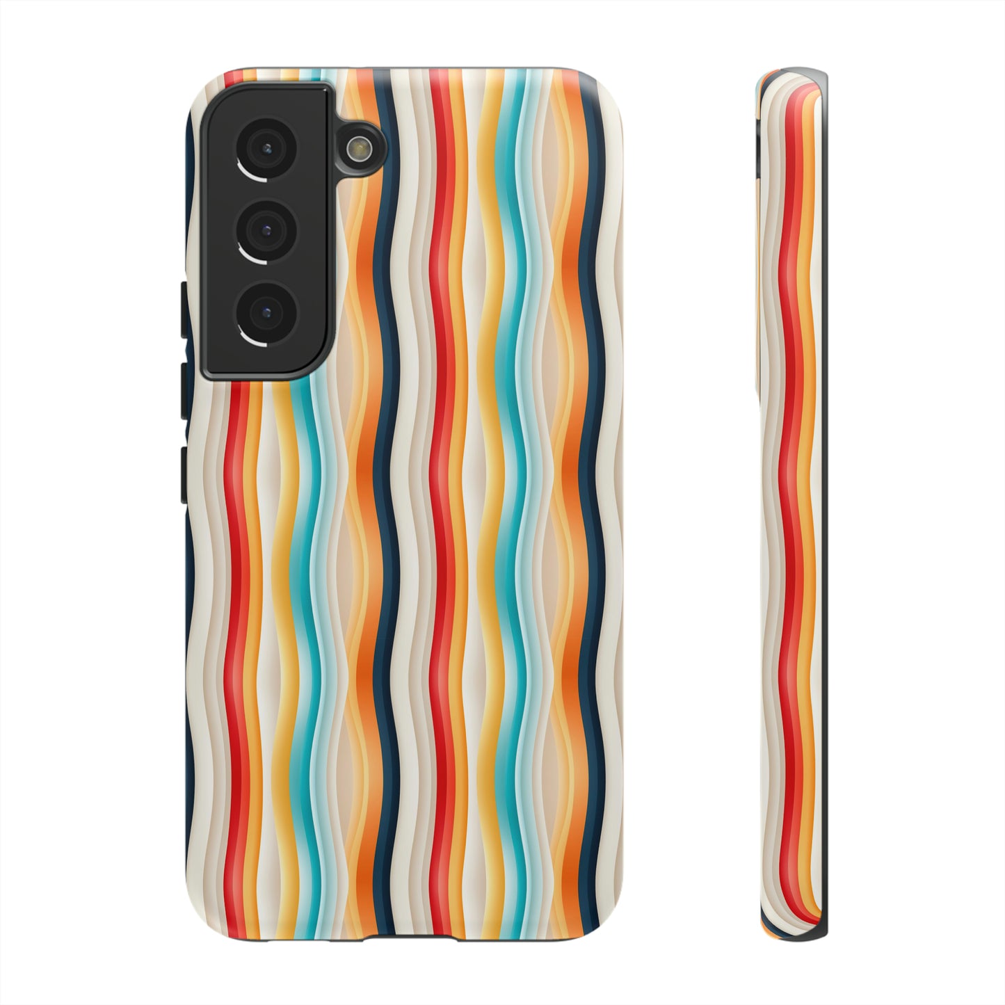 Color Wave Fusion Tough Phone Cases