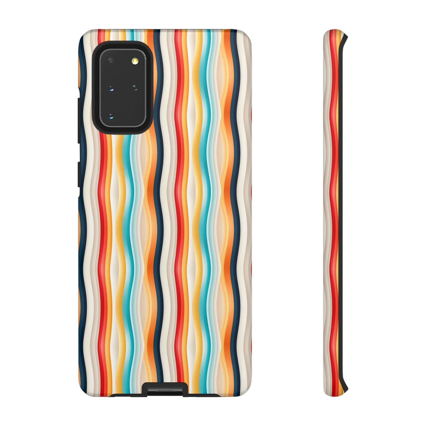 Color Wave Fusion Tough Phone Cases