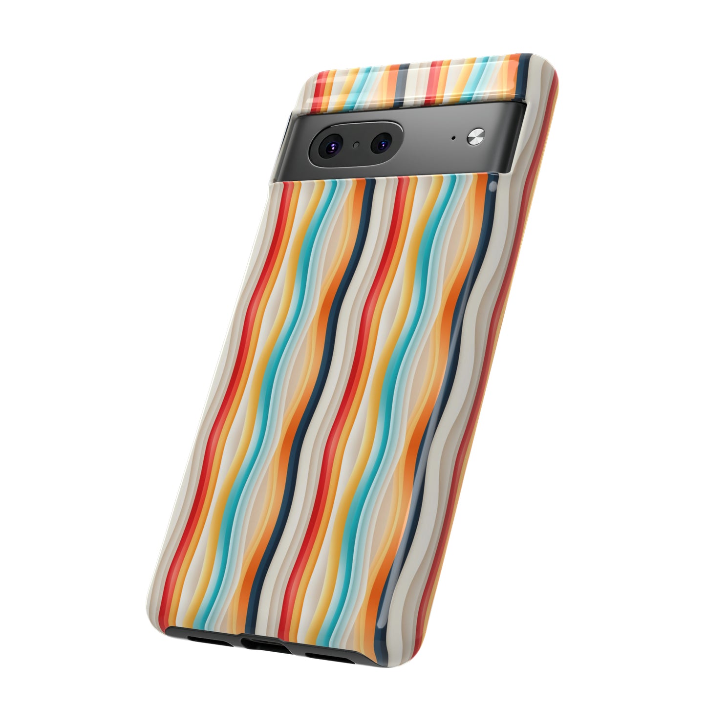 Color Wave Fusion Tough Phone Cases