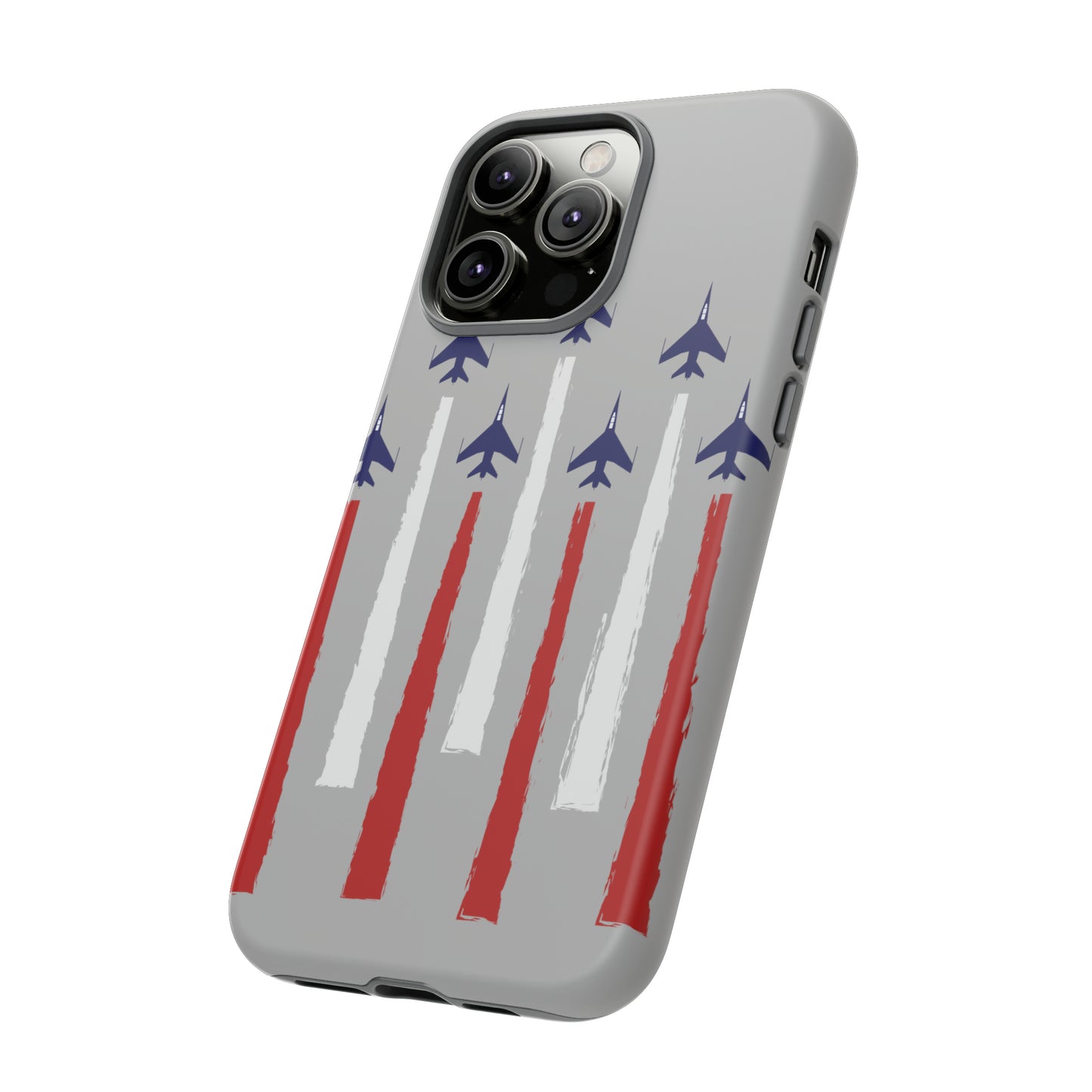 Red, White, & Blue US Jets Tough Phone Cases