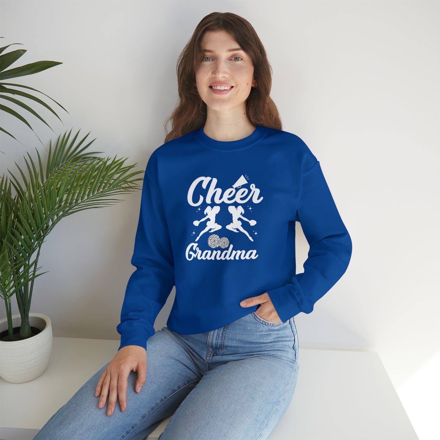 Cheer Grandma Unisex Heavy Blend™ Crewneck Sweatshirt