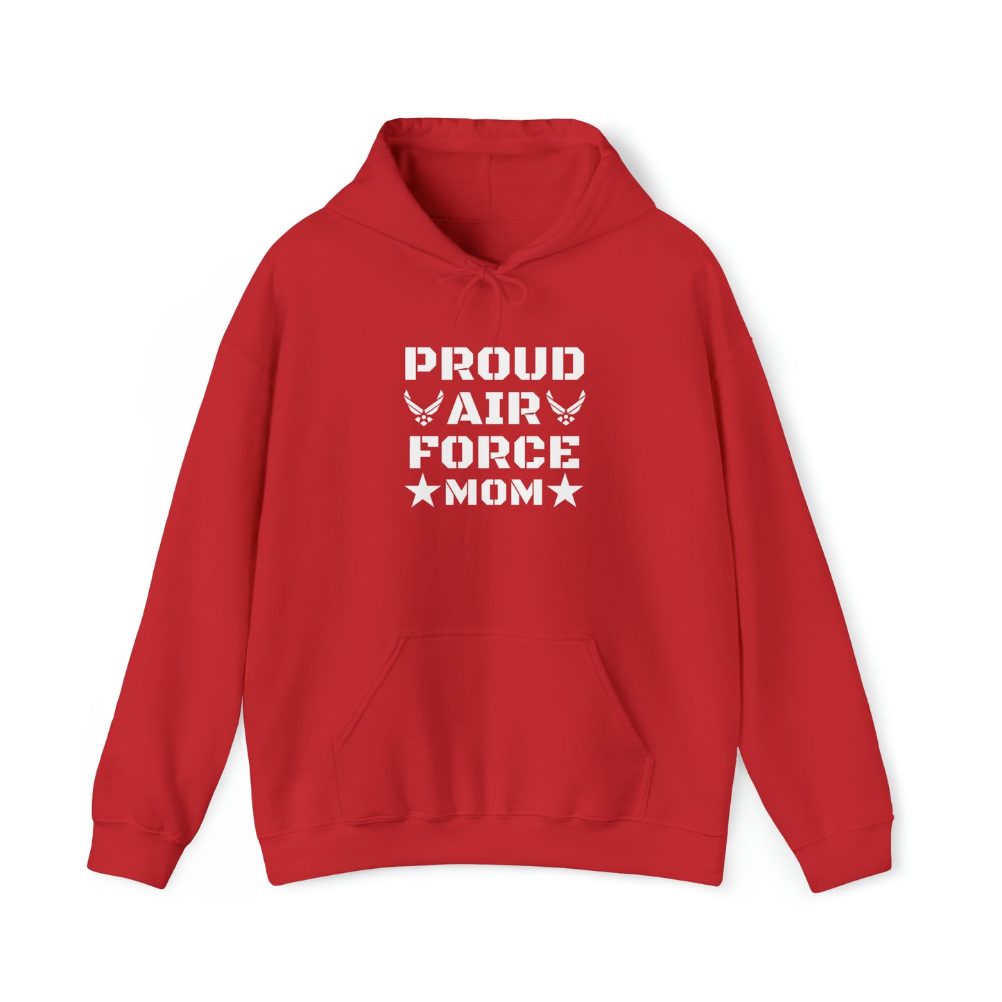 Proud Air Force MOM Unisex Heavy Blend™ Hooded Sweatshirt