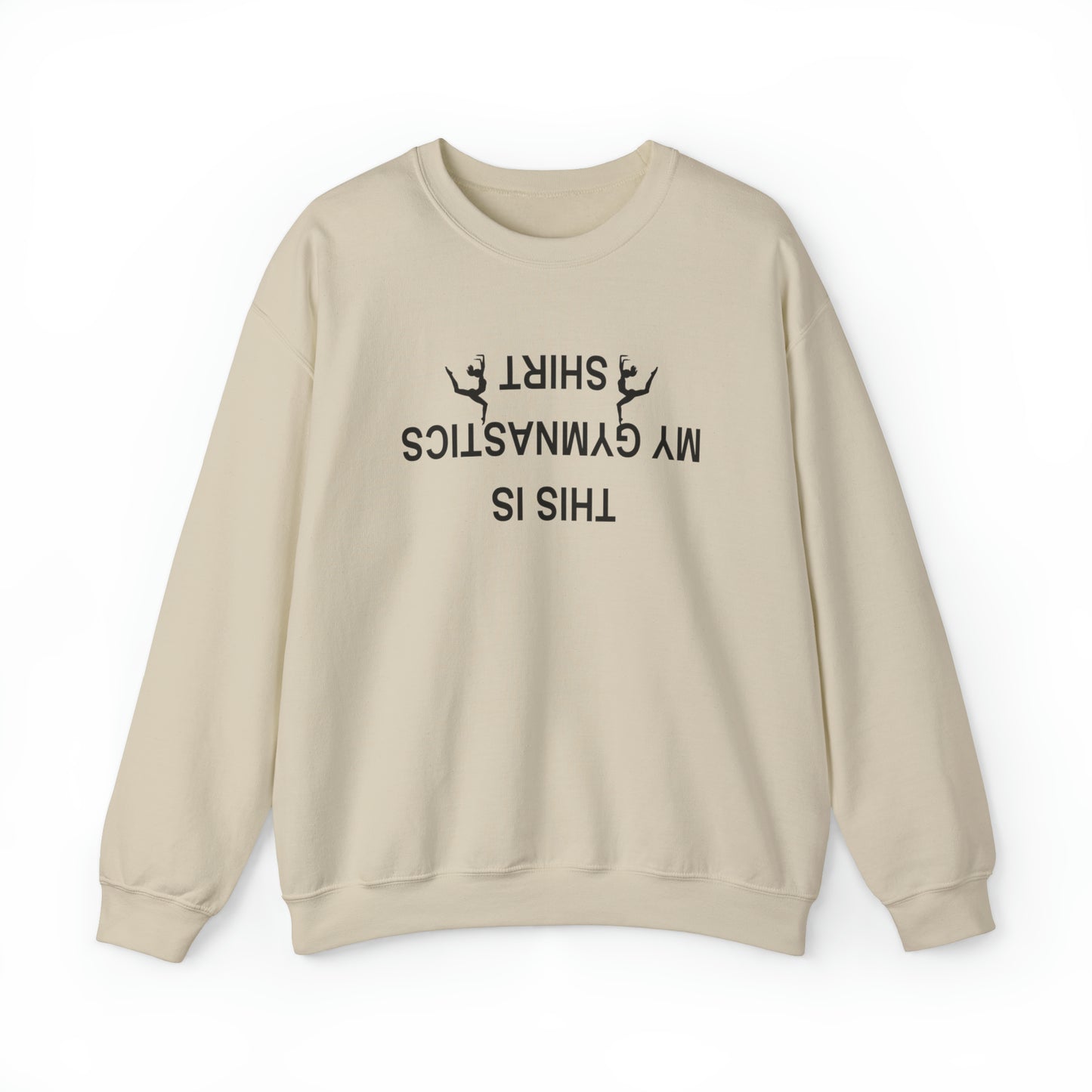 This is My Gymnastics Shirt (upside down) Unisex Heavy Blend™ Crewneck Sweatshirt