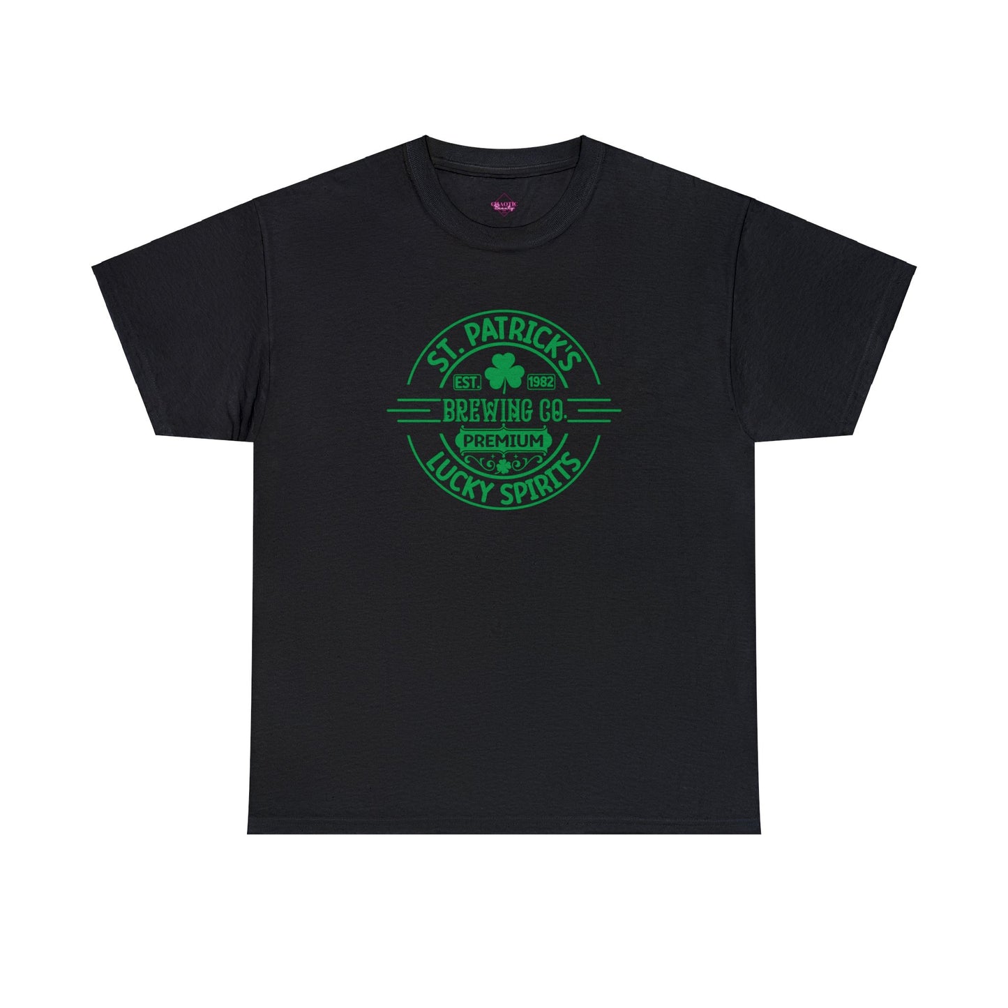 St. Patrick's Brewing Co. Style 3 Unisex Heavy Cotton Tee
