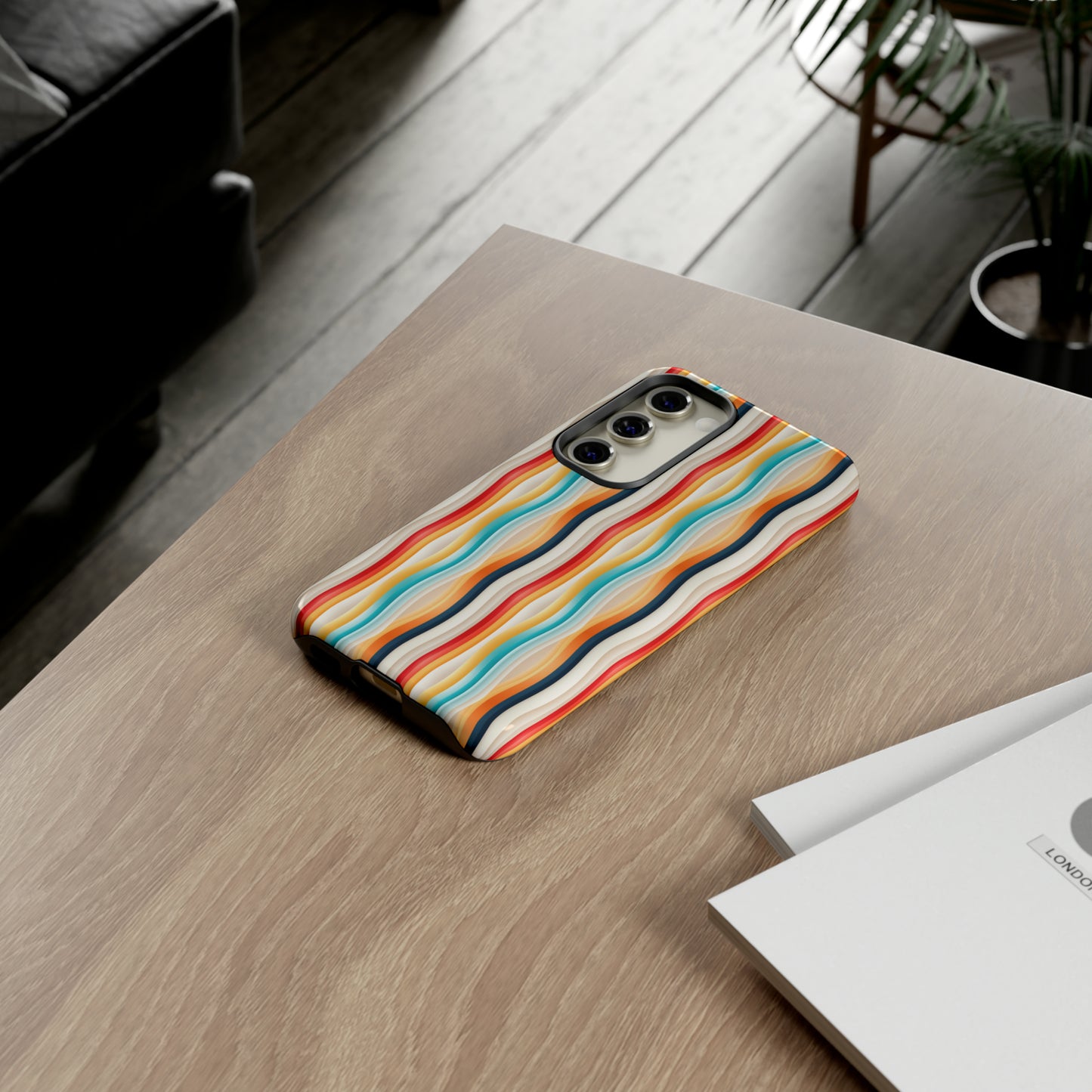 Color Wave Fusion Tough Phone Cases